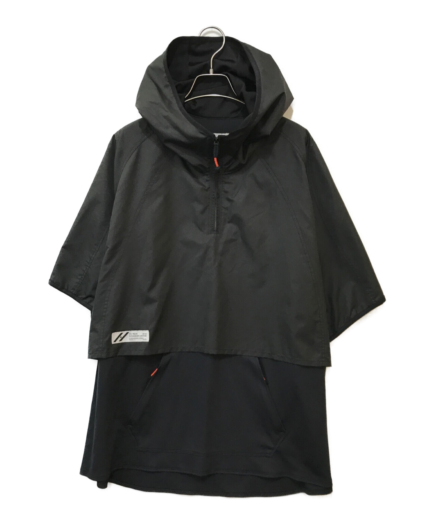 中古・古着通販】SIVA (シヴァ) LAYERED HOODED ブラック サイズ:2 