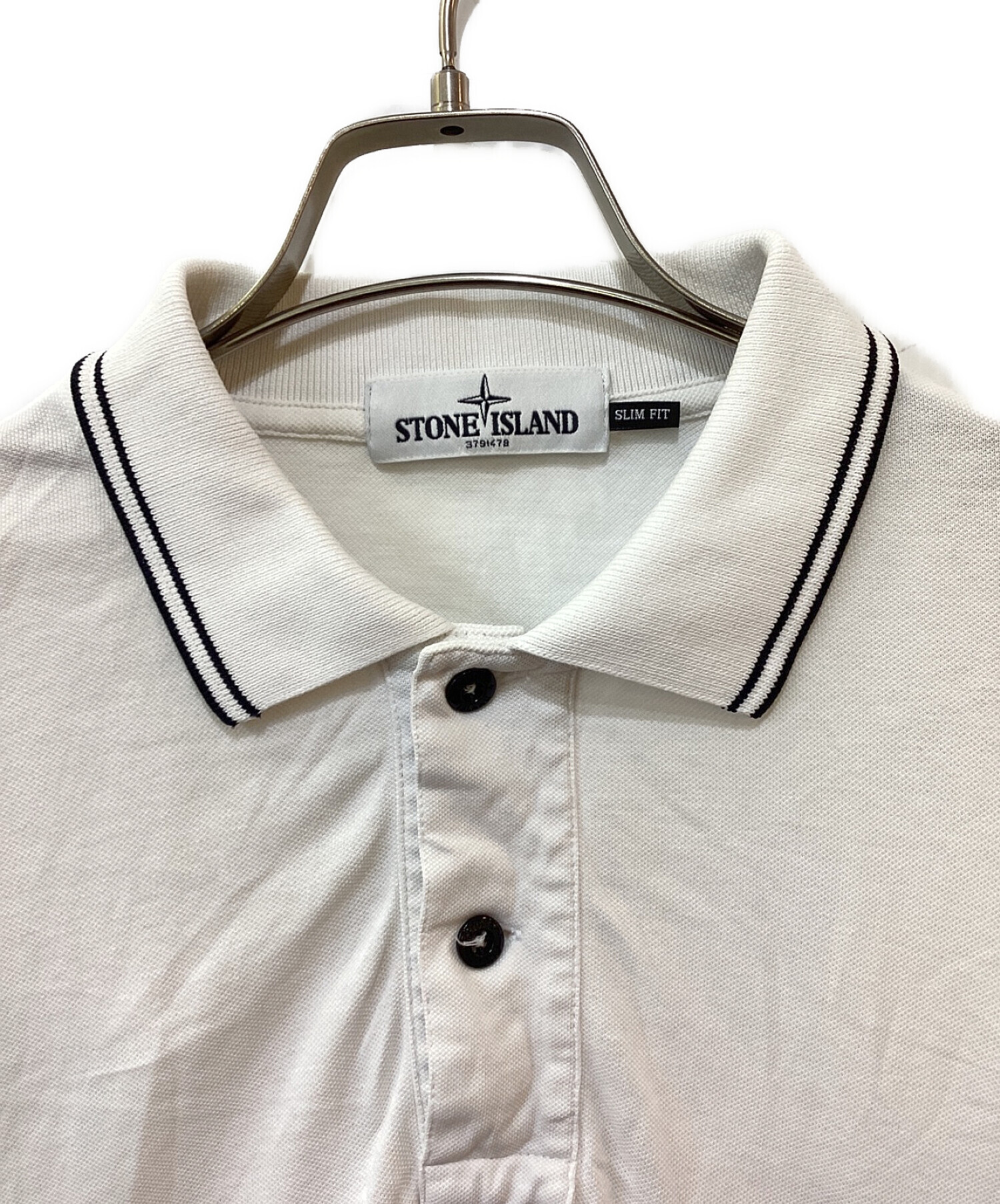 中古・古着通販】STONE ISLAND (ストーンアイランド) ポロシャツ 