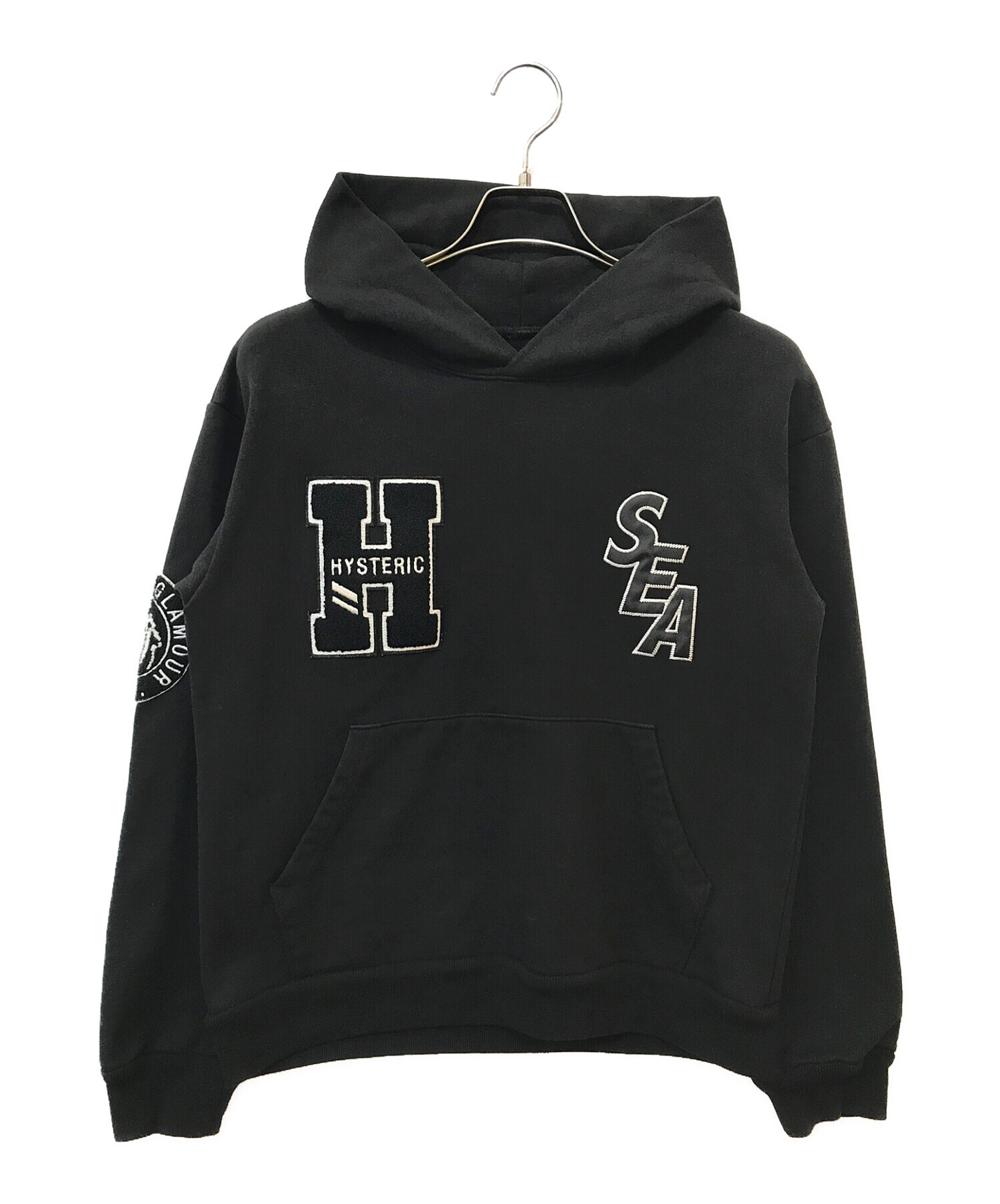 HYSTERIC GLAMOUR × WDS HOODIE BLACK Mパーカー - パーカー