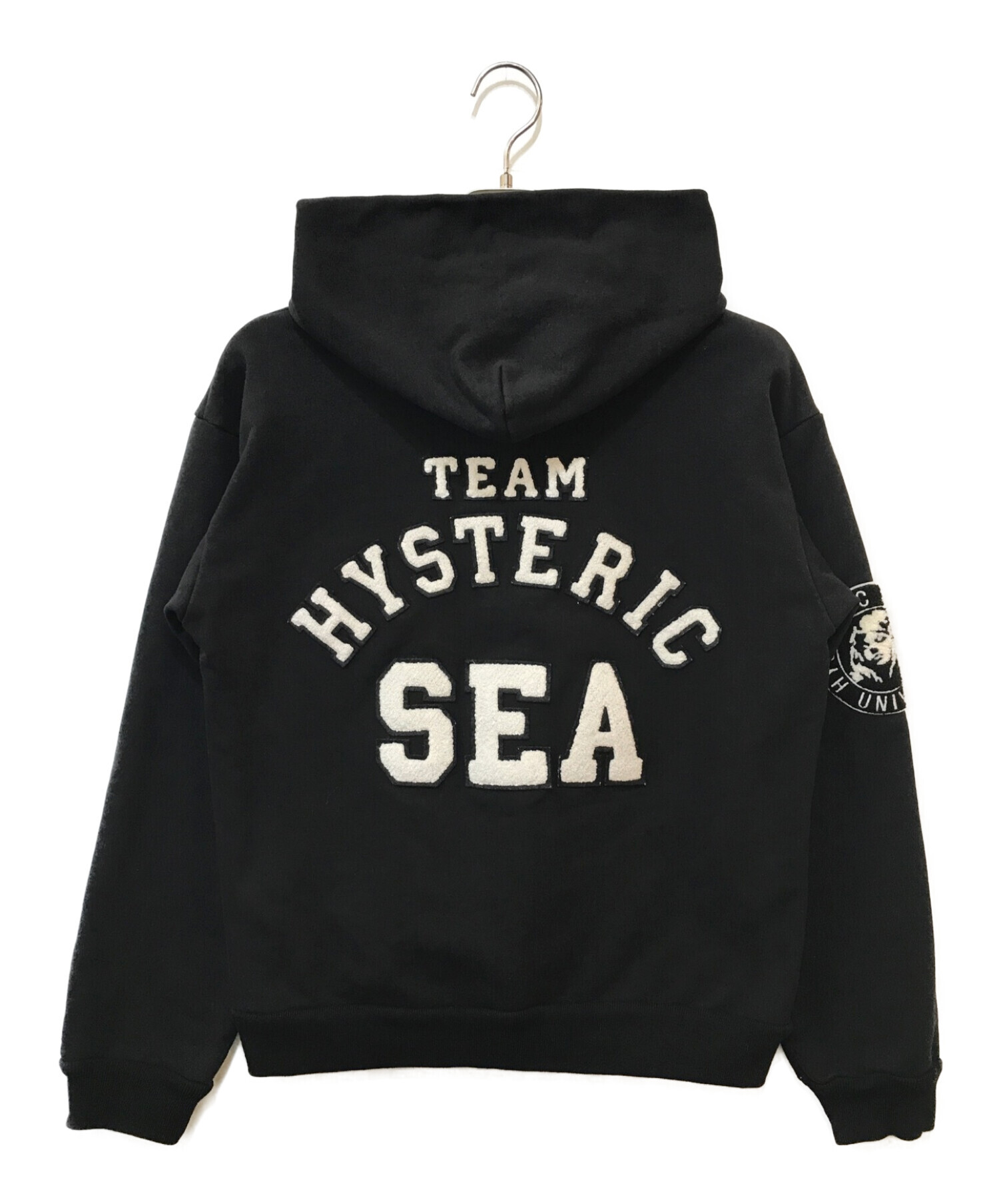 wind and sea hysteric hoody sizeL