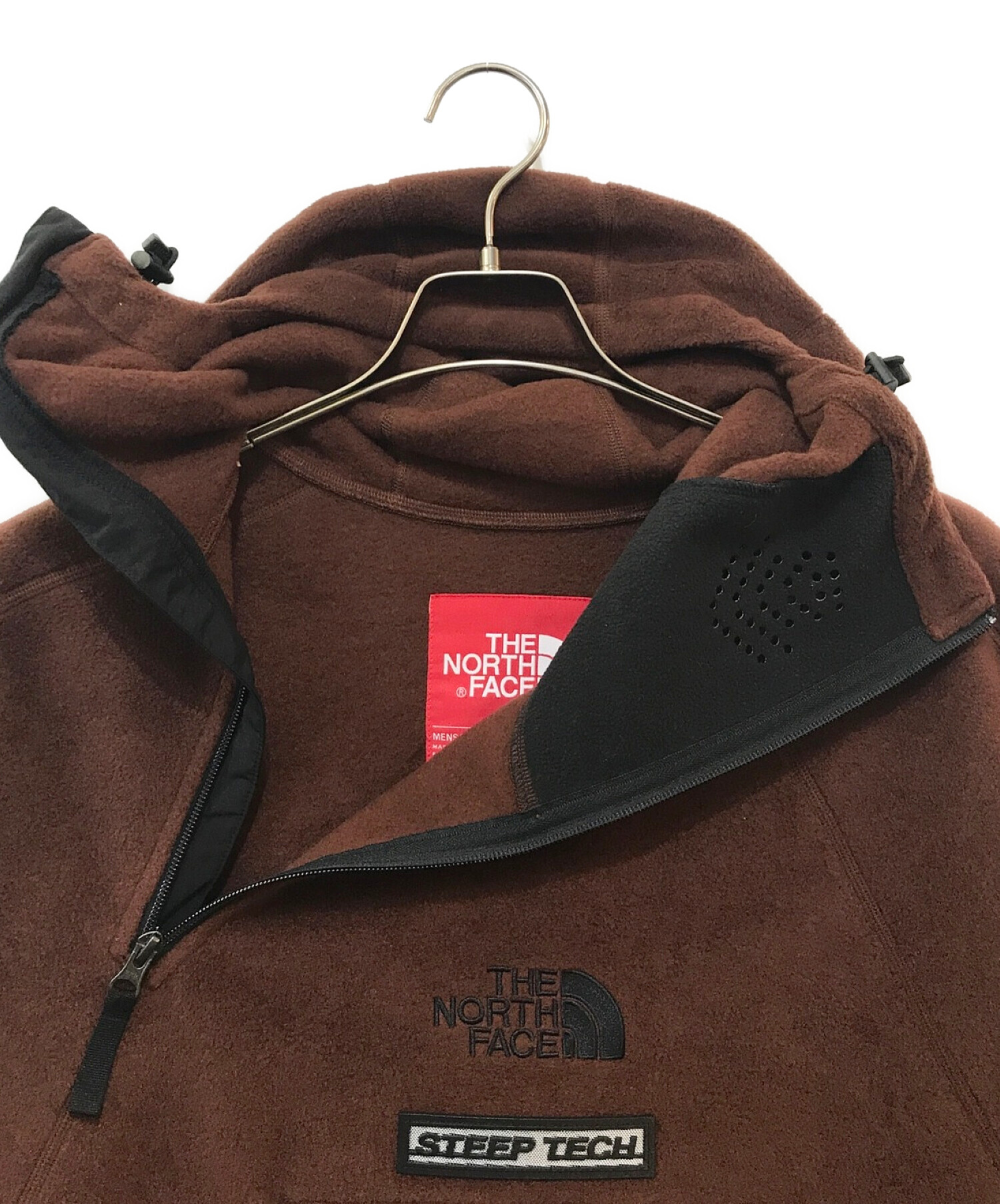 THE NORTH FACE (ザ ノース フェイス) SUPREME (シュプリーム) Steep Tech Fleece ブラウン サイズ:L