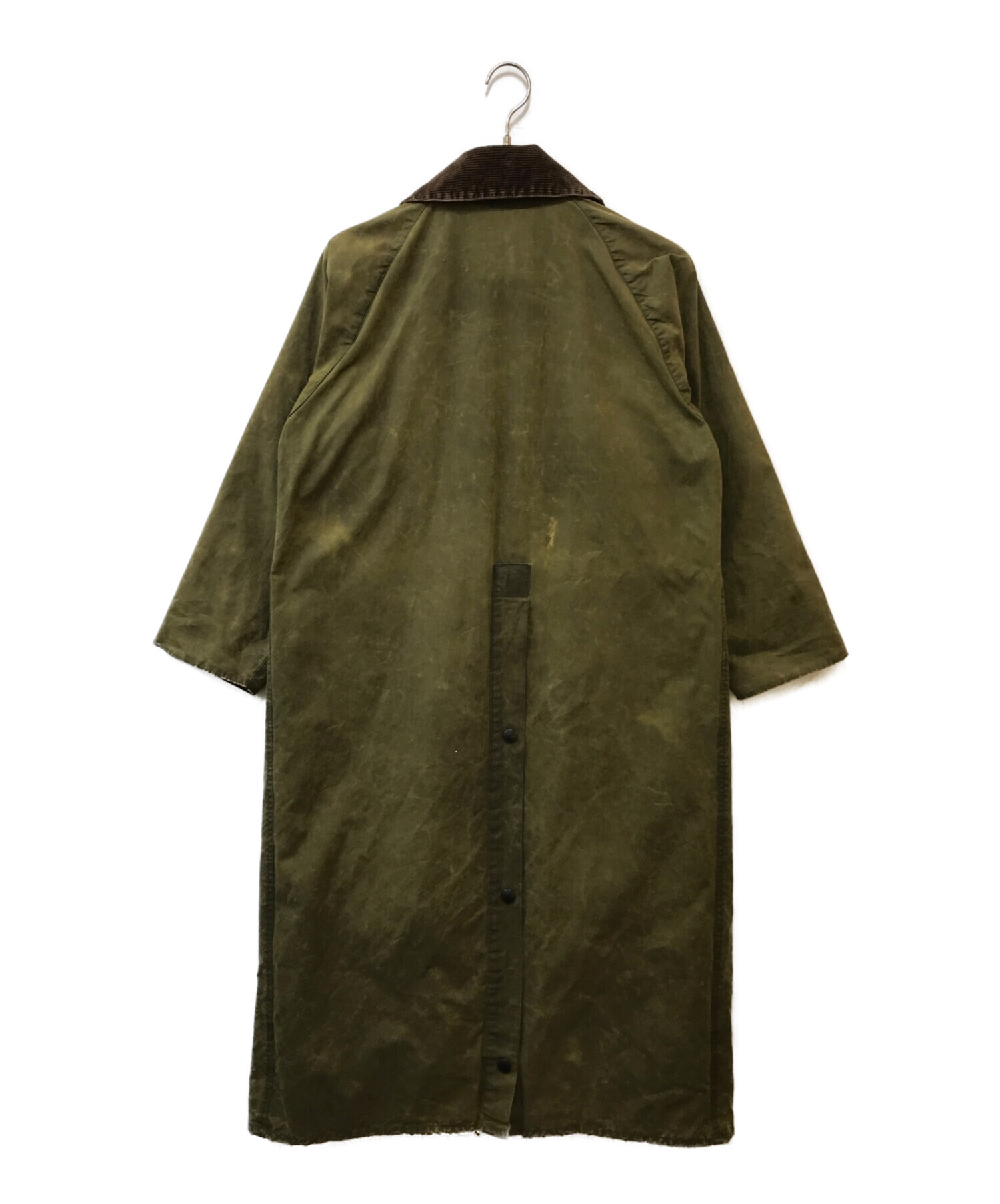 【中古・古着通販】Barbour (バブアー) BURGHLEYオイルドコート カーキ サイズ:C38｜ブランド・古着通販  トレファク公式【TREFAC FASHION】スマホサイト