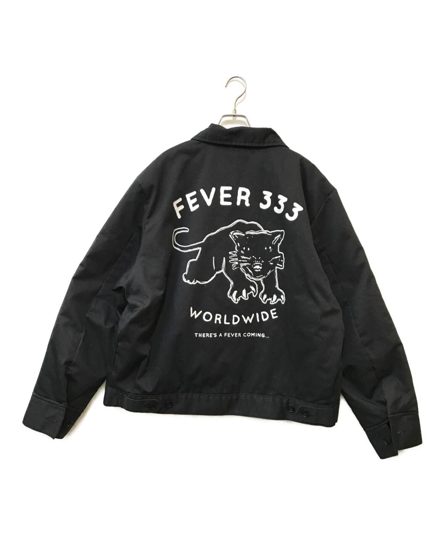 中古・古着通販】Dickies (ディッキーズ) FEVER 333 ブラック・キャット・フィーバー・ジャケット ブラック サイズ:XL｜ブランド・古着通販  トレファク公式【TREFAC FASHION】スマホサイト