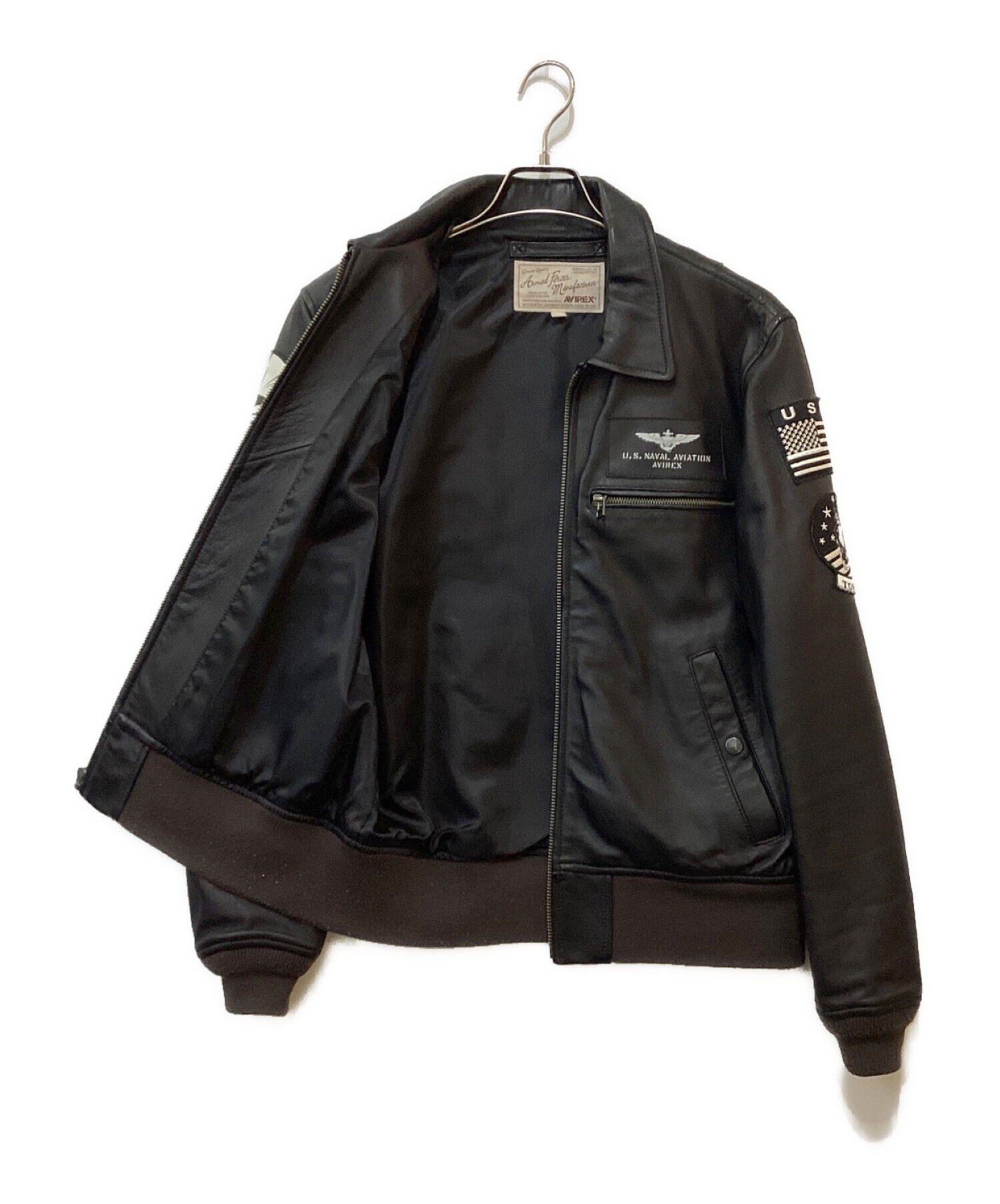 中古・古着通販】AVIREX (アヴィレックス) SHEEP AVIATOR JACKET