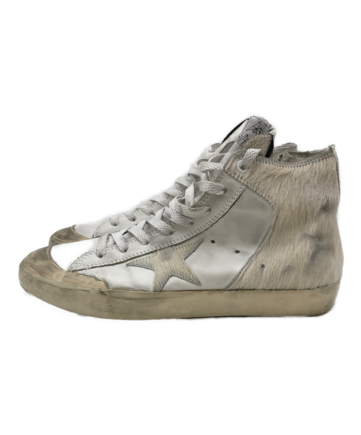 GOLDEN GOOSE (ゴールデングース) UMAハイカットスニーカー ホワイト サイズ:39