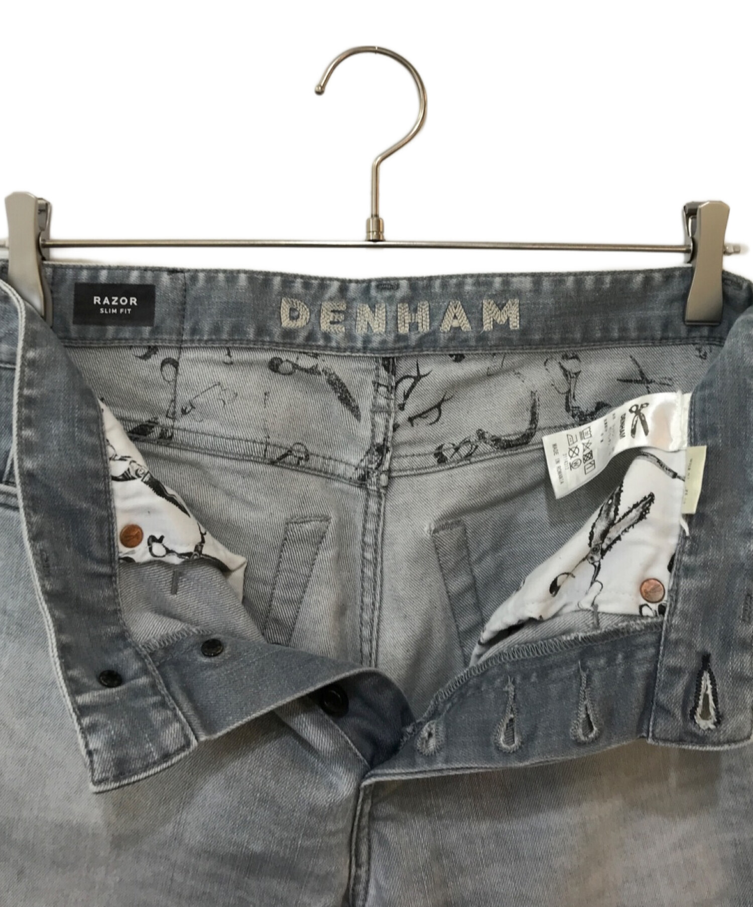 中古・古着通販】Denham (デンハム) デニムパンツ グレー サイズ:27/32｜ブランド・古着通販 トレファク公式【TREFAC  FASHION】スマホサイト