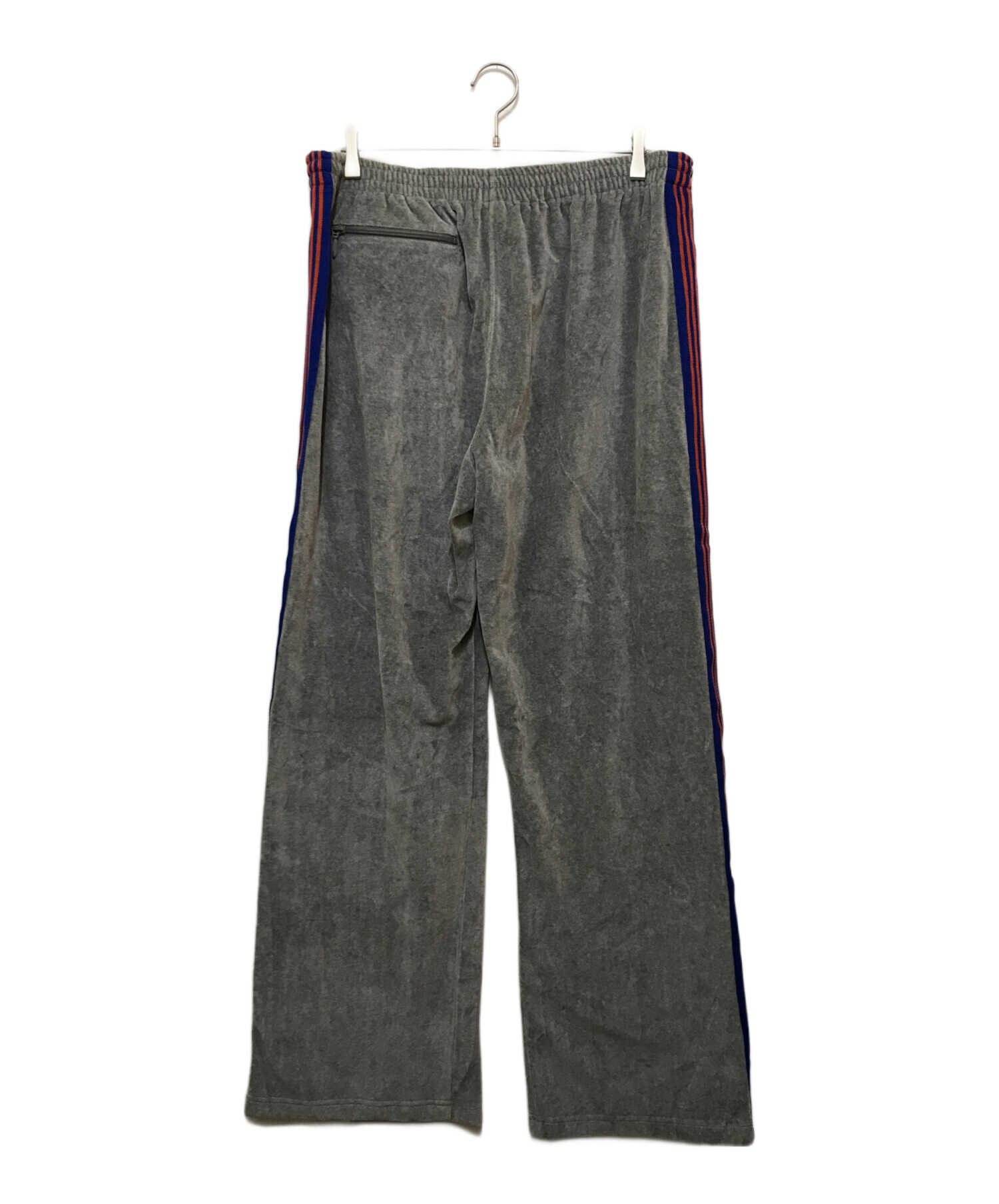 中古・古着通販】Needles (ニードルズ) KEBOZ (ケボズ) VELOUR TRACK PANTS グレー サイズ:XL｜ブランド・古着通販  トレファク公式【TREFAC FASHION】スマホサイト