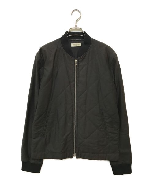 中古・古着通販】DRIES VAN NOTEN (ドリスヴァンノッテン) ジップアップキルティングジャケット ブラック  サイズ:Medium｜ブランド・古着通販 トレファク公式【TREFAC FASHION】スマホサイト