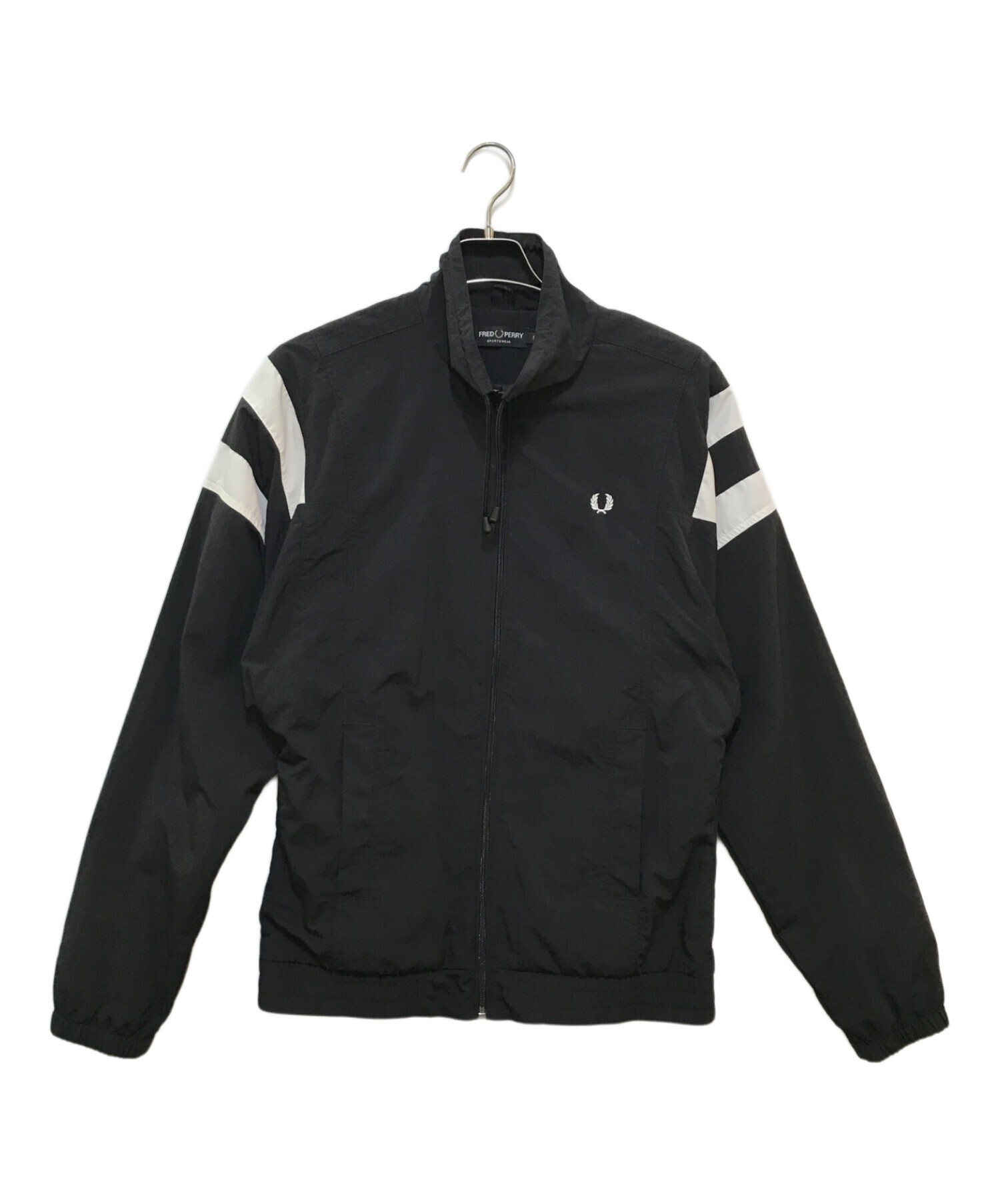 FRED PERRY (フレッドペリー) ナイロンジャケット ブラック サイズ:S