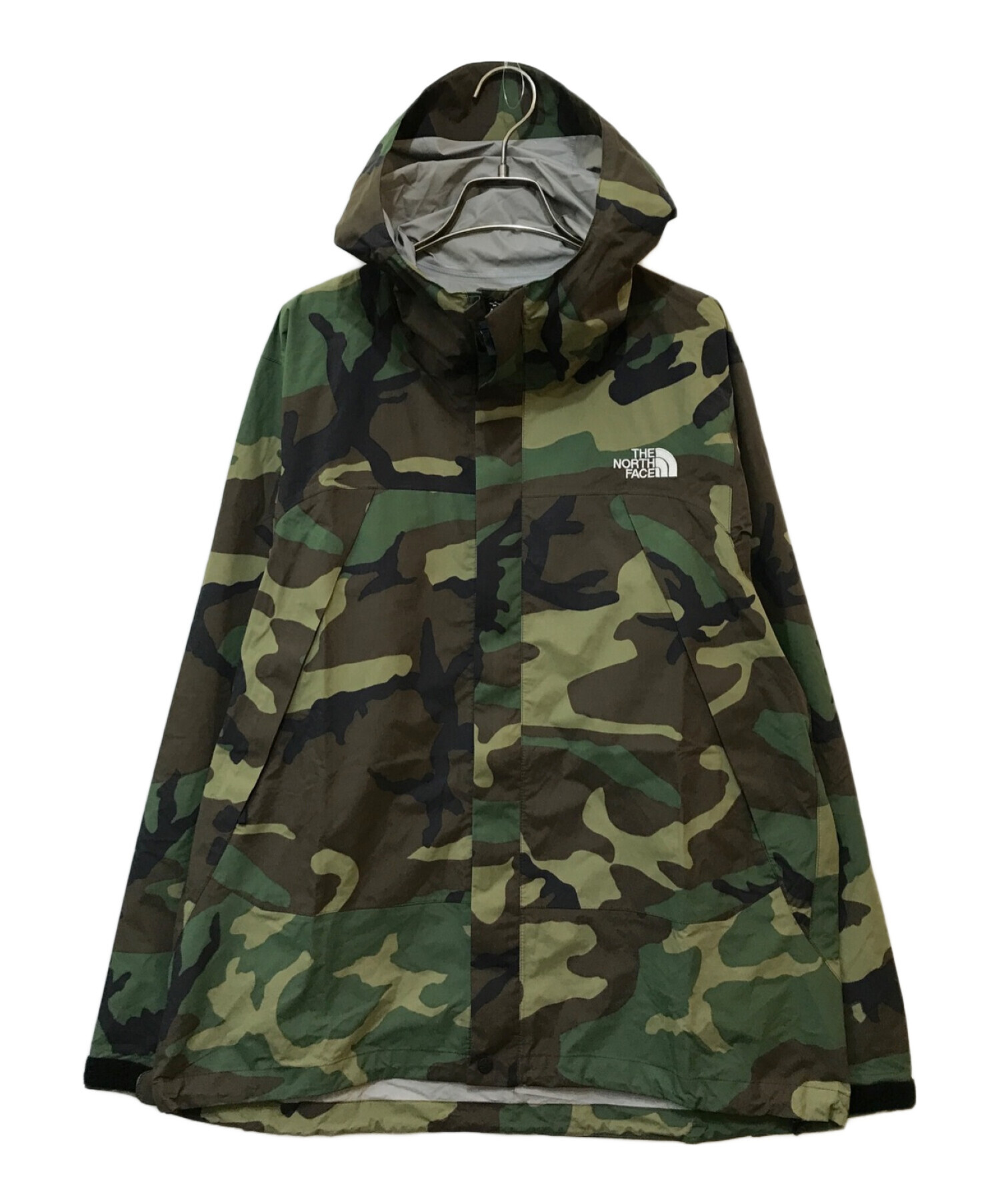 THE NORTH FACE (ザ ノース フェイス) NOVELTY DOT SHOT JACKET カーキ サイズ:L