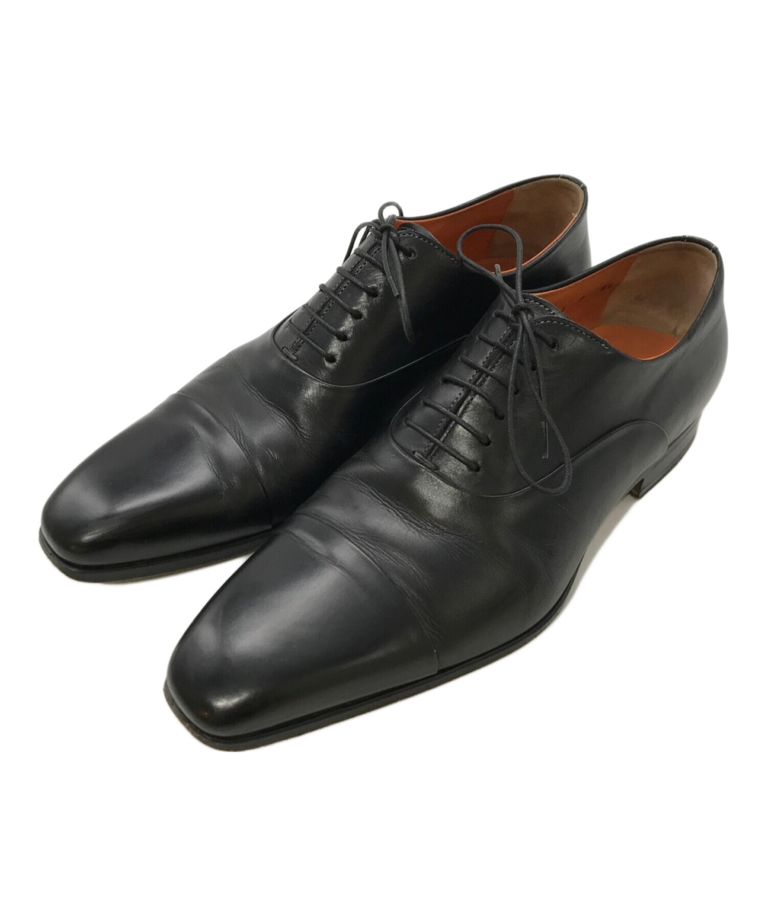 中古・古着通販】Santoni (サントーニ) ストレートチップシューズ ブラック サイズ:6 1/2｜ブランド・古着通販  トレファク公式【TREFAC FASHION】スマホサイト