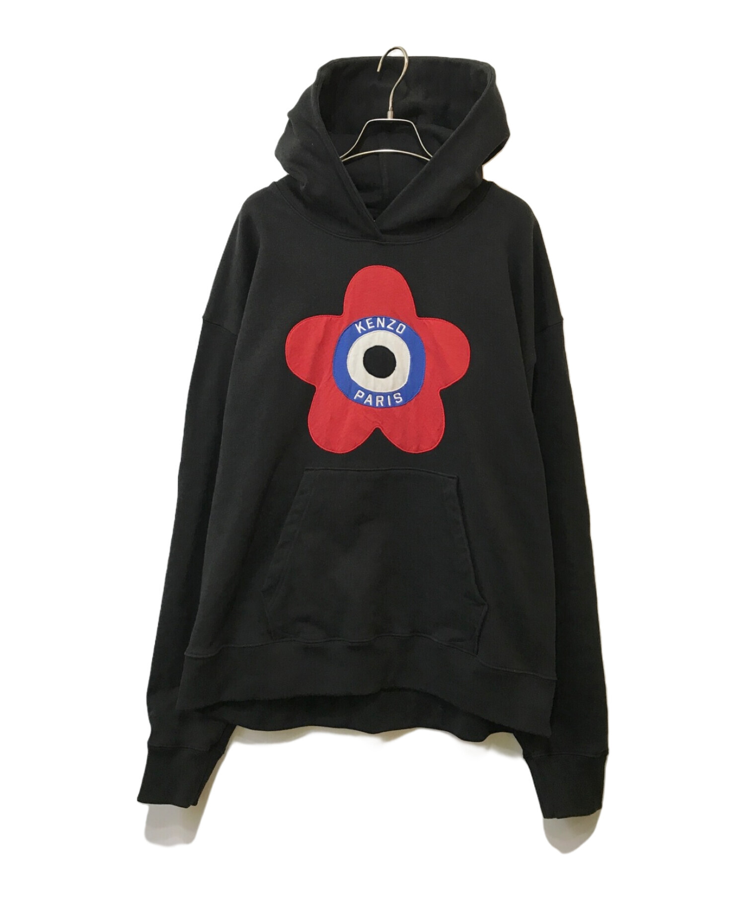 KENZO (ケンゾー) Flower Logo Hoodie ブラック サイズ:Ｌ