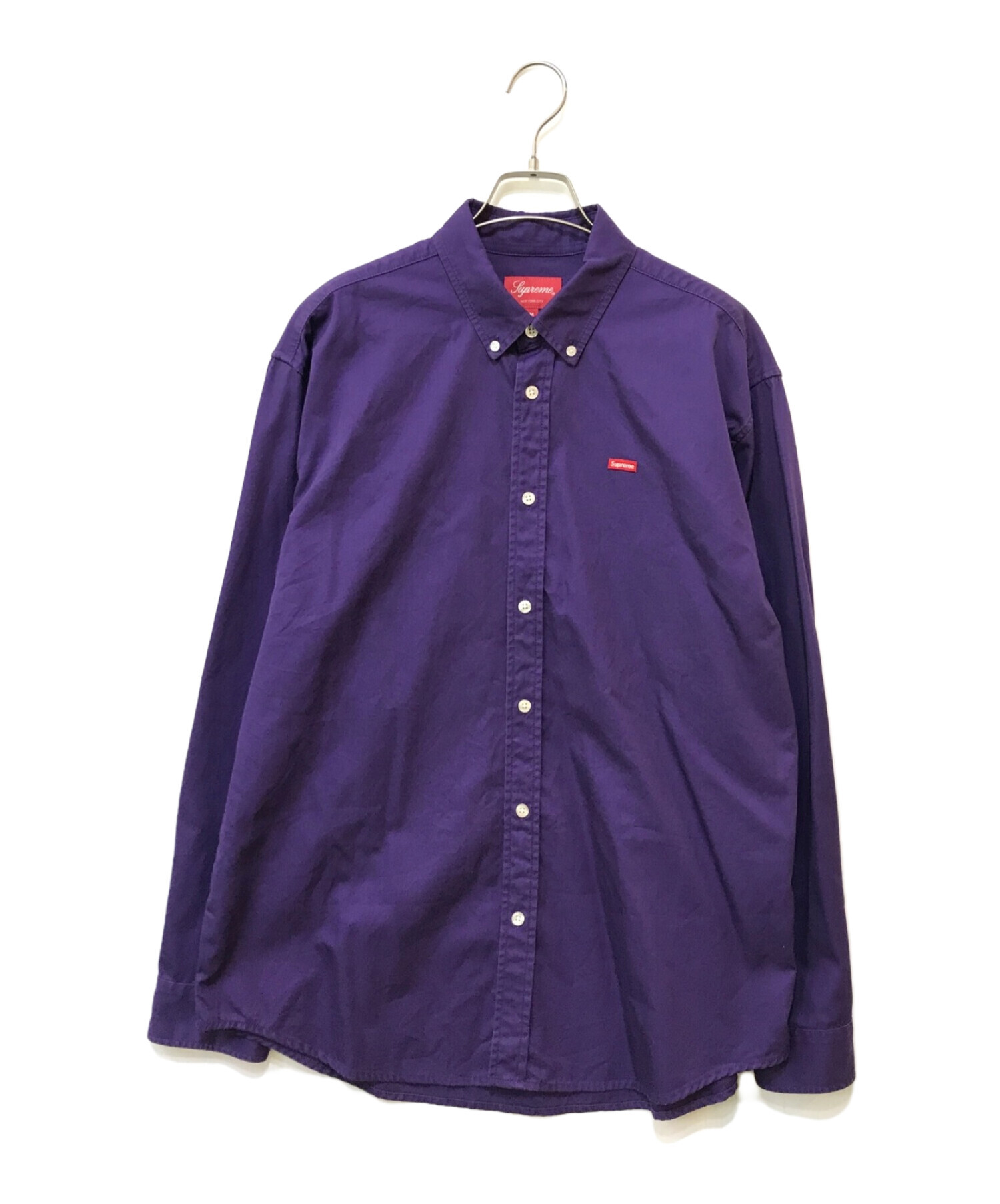 中古・古着通販】SUPREME (シュプリーム) Small Box Shirt パープル サイズ:M｜ブランド・古着通販  トレファク公式【TREFAC FASHION】スマホサイト