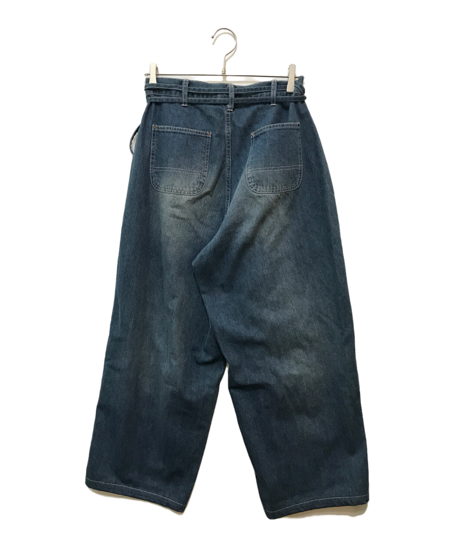 中古・古着通販】ARGUE (アーギュ) VINTAGE DENIM BACKER MOV PANTS インディゴ サイズ:1｜ブランド・古着通販  トレファク公式【TREFAC FASHION】スマホサイト