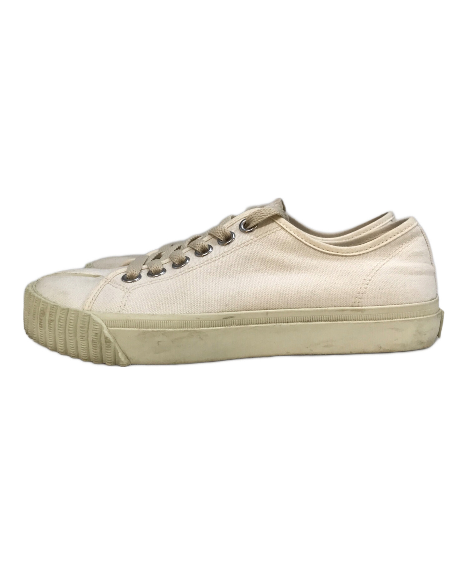 中古・古着通販】Maison Margiela (メゾンマルジェラ) TABI SNEAKERS ホワイト サイズ:36 1/2｜ブランド・古着通販  トレファク公式【TREFAC FASHION】スマホサイト