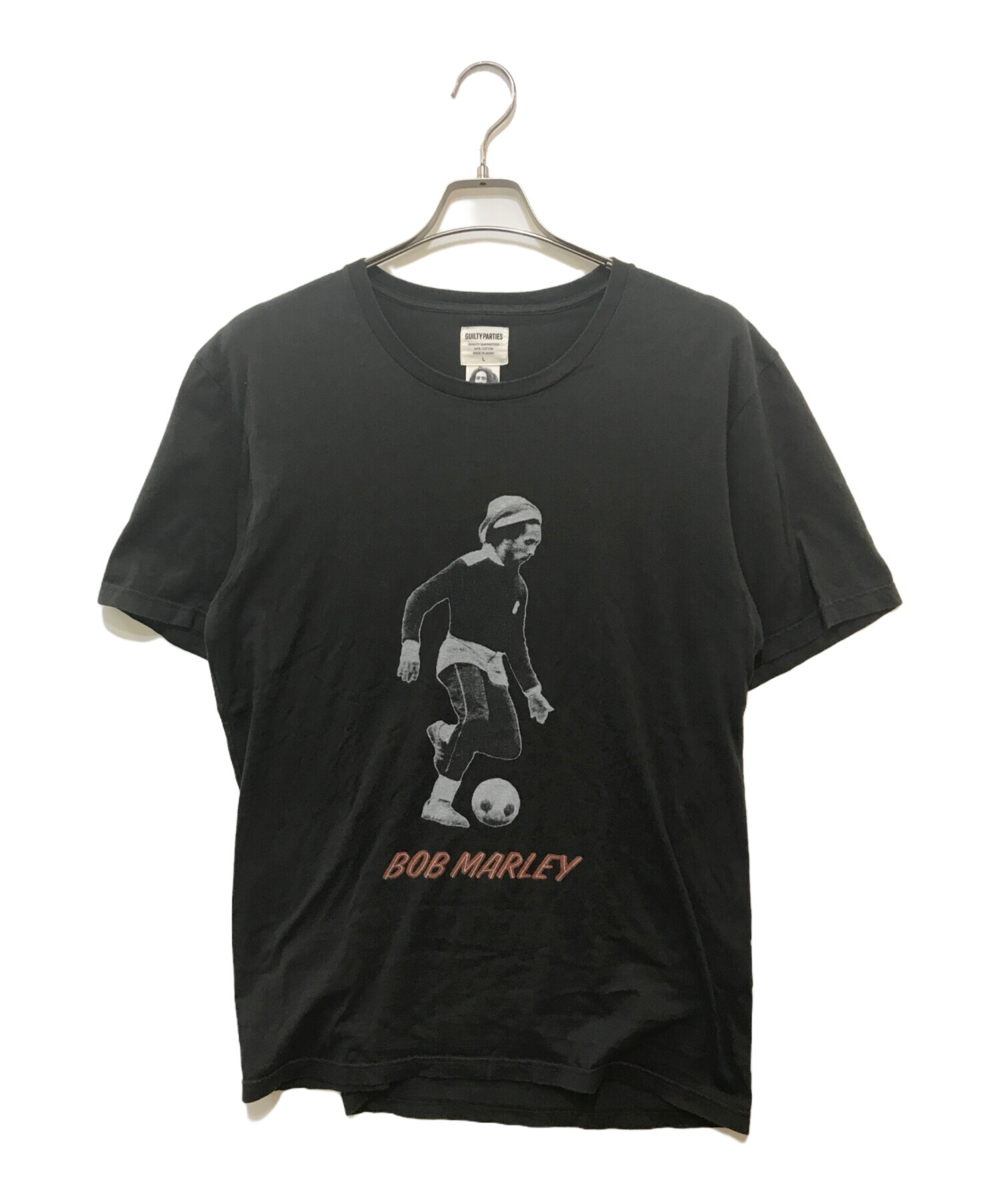 WACKO MARIA (ワコマリア) BOB MARLEY (ボブマーリー) プリントTシャツ ブラック サイズ:L