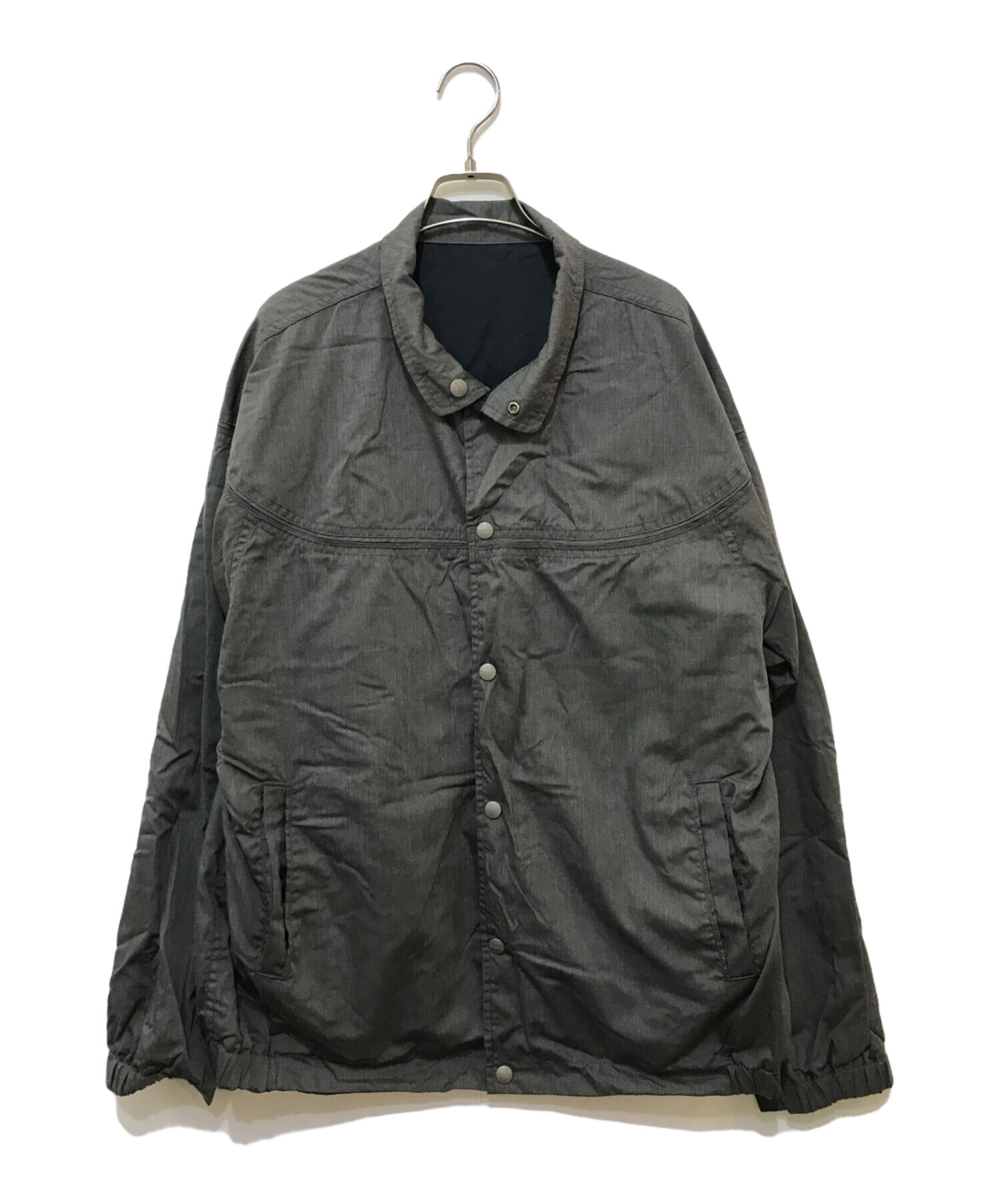 中古・古着通販】SASSAFRAS (ササフラス) Sprayer & Caps Jacket ネイビー×グレー サイズ:L｜ブランド・古着通販  トレファク公式【TREFAC FASHION】スマホサイト