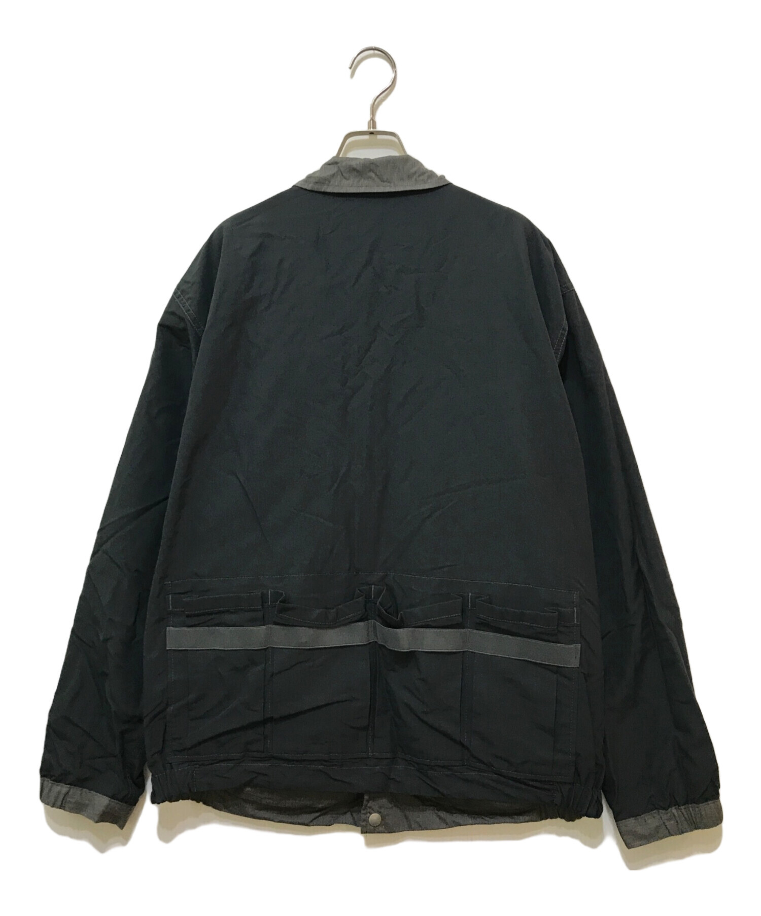 中古・古着通販】SASSAFRAS (ササフラス) Sprayer & Caps Jacket ネイビー×グレー サイズ:L｜ブランド・古着通販  トレファク公式【TREFAC FASHION】スマホサイト