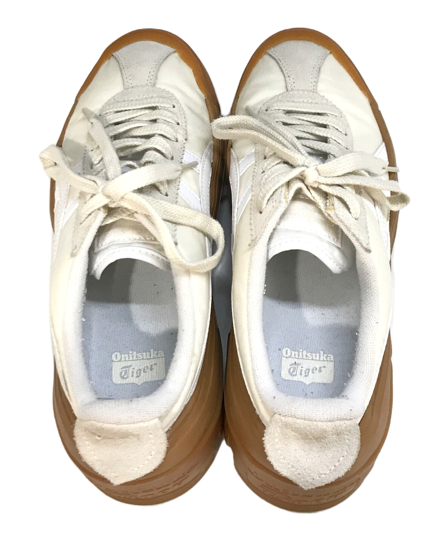 Onitsuka Tiger (オニツカタイガー) DELEGATION CHUNK ホワイト サイズ:US5.5