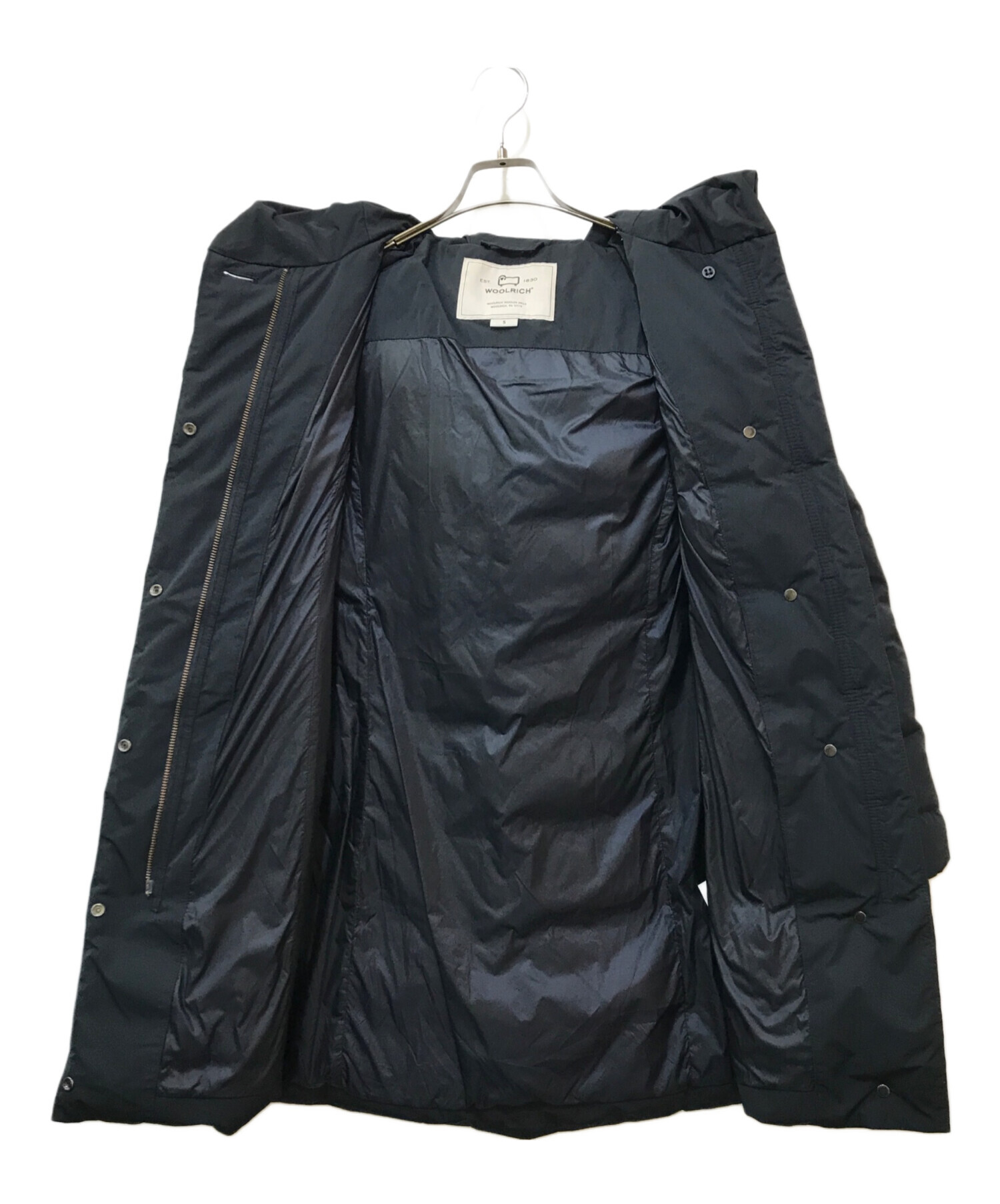 中古・古着通販】WOOLRICH (ウールリッチ) PUFFY PRESCOTT PARKA ネイビー サイズ:S｜ブランド・古着通販  トレファク公式【TREFAC FASHION】スマホサイト