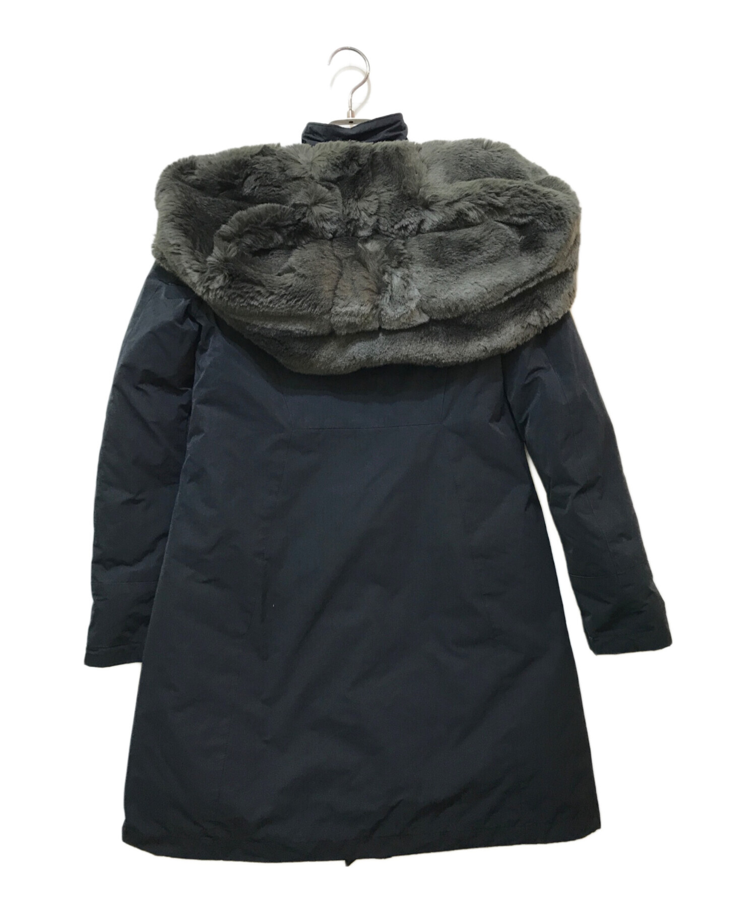 中古・古着通販】WOOLRICH (ウールリッチ) TOMORROW LAND (トゥモローランド) 別注 2Way ボウブリッジエコファーフードダウン  ジャケット ネイビー サイズ:XS｜ブランド・古着通販 トレファク公式【TREFAC FASHION】スマホサイト