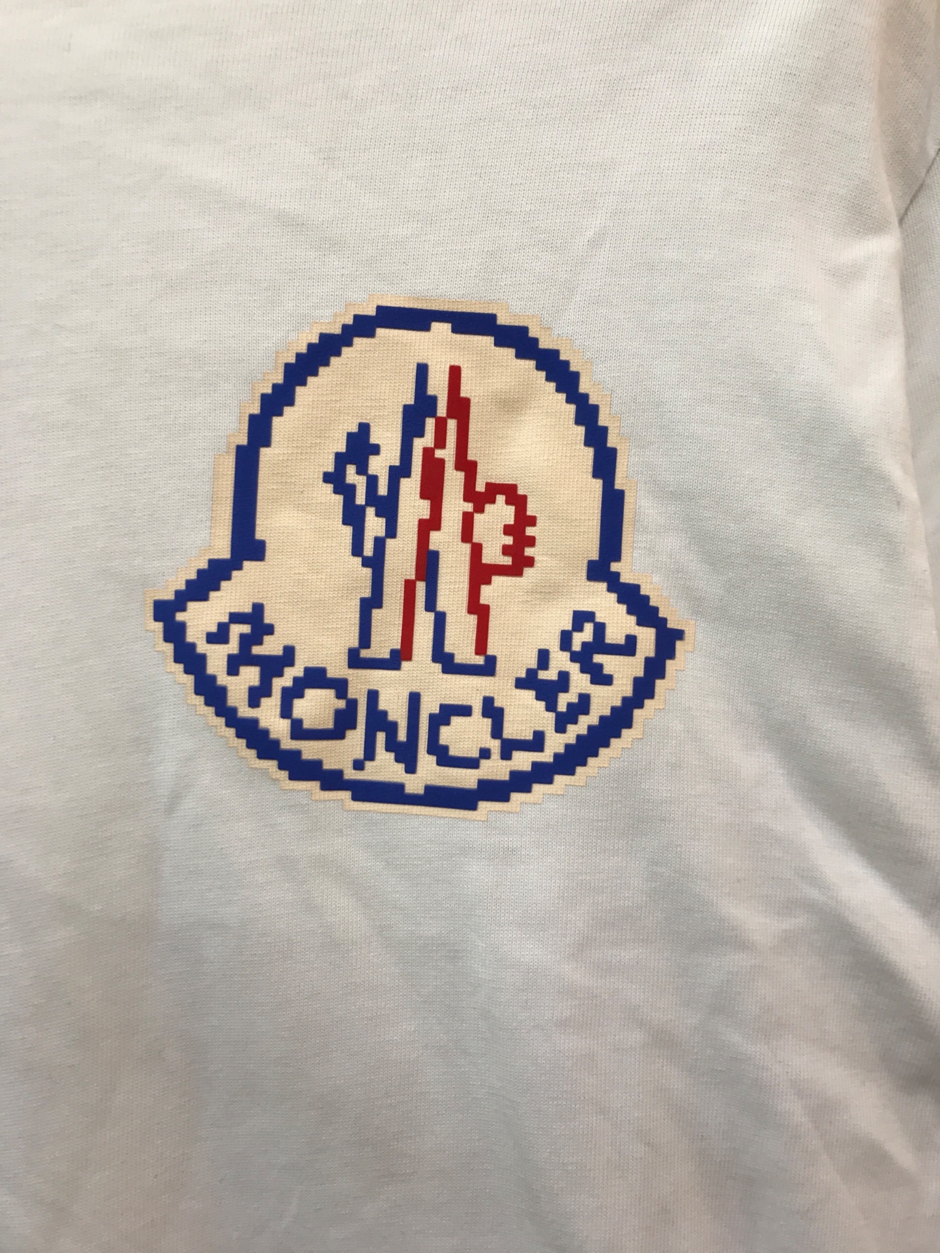 中古・古着通販】MONCLER (モンクレール) ロゴロングスリーブTシャツ ホワイト サイズ:L｜ブランド・古着通販 トレファク公式【TREFAC  FASHION】スマホサイト