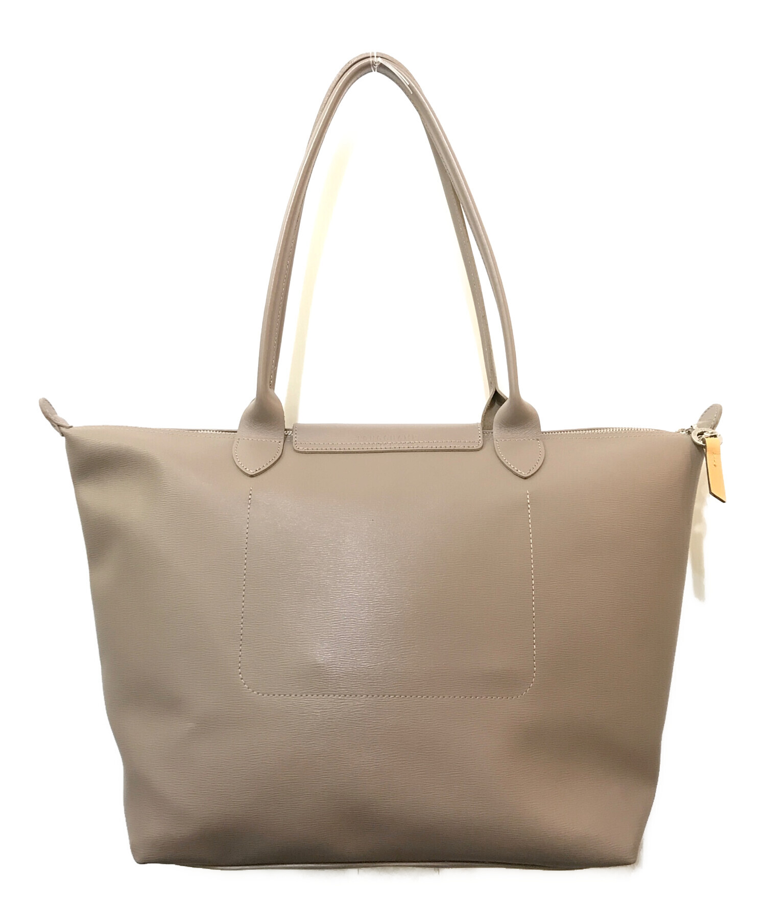 中古・古着通販】LONGCHAMP (ロンシャン) Le Pliage City L Tote bag ベージュ｜ブランド・古着通販  トレファク公式【TREFAC FASHION】スマホサイト