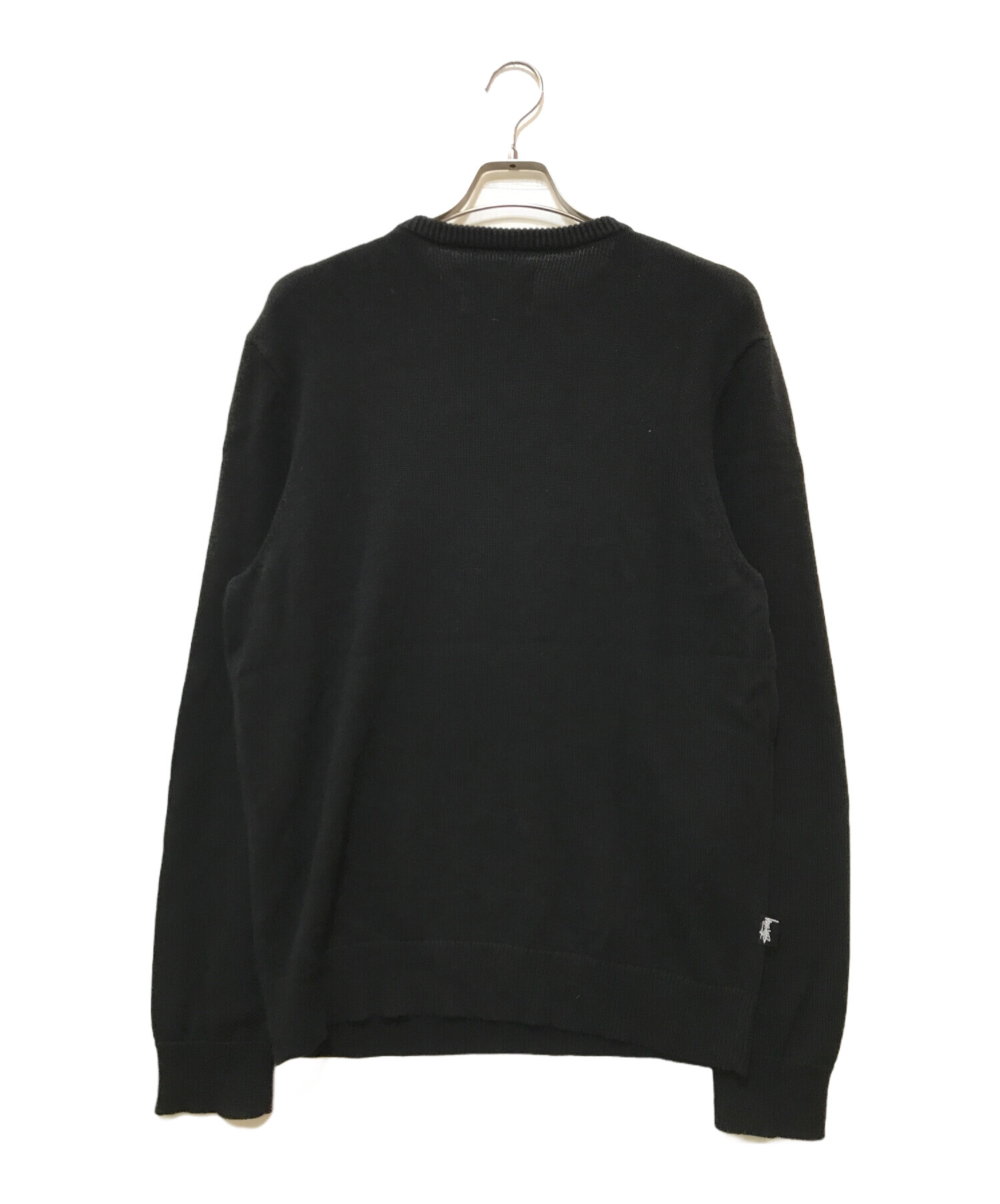 中古・古着通販】stussy (ステューシー) CURLY S SWEATER ブラック サイズ:M｜ブランド・古着通販 トレファク公式【TREFAC  FASHION】スマホサイト