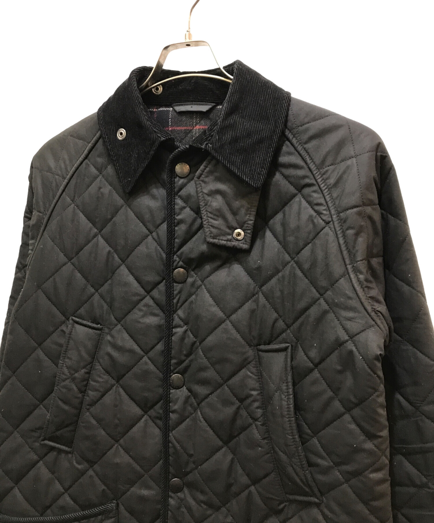 中古・古着通販】Barbour (バブアー) BEDALE QUILT WAX ブラック サイズ:38｜ブランド・古着通販  トレファク公式【TREFAC FASHION】スマホサイト