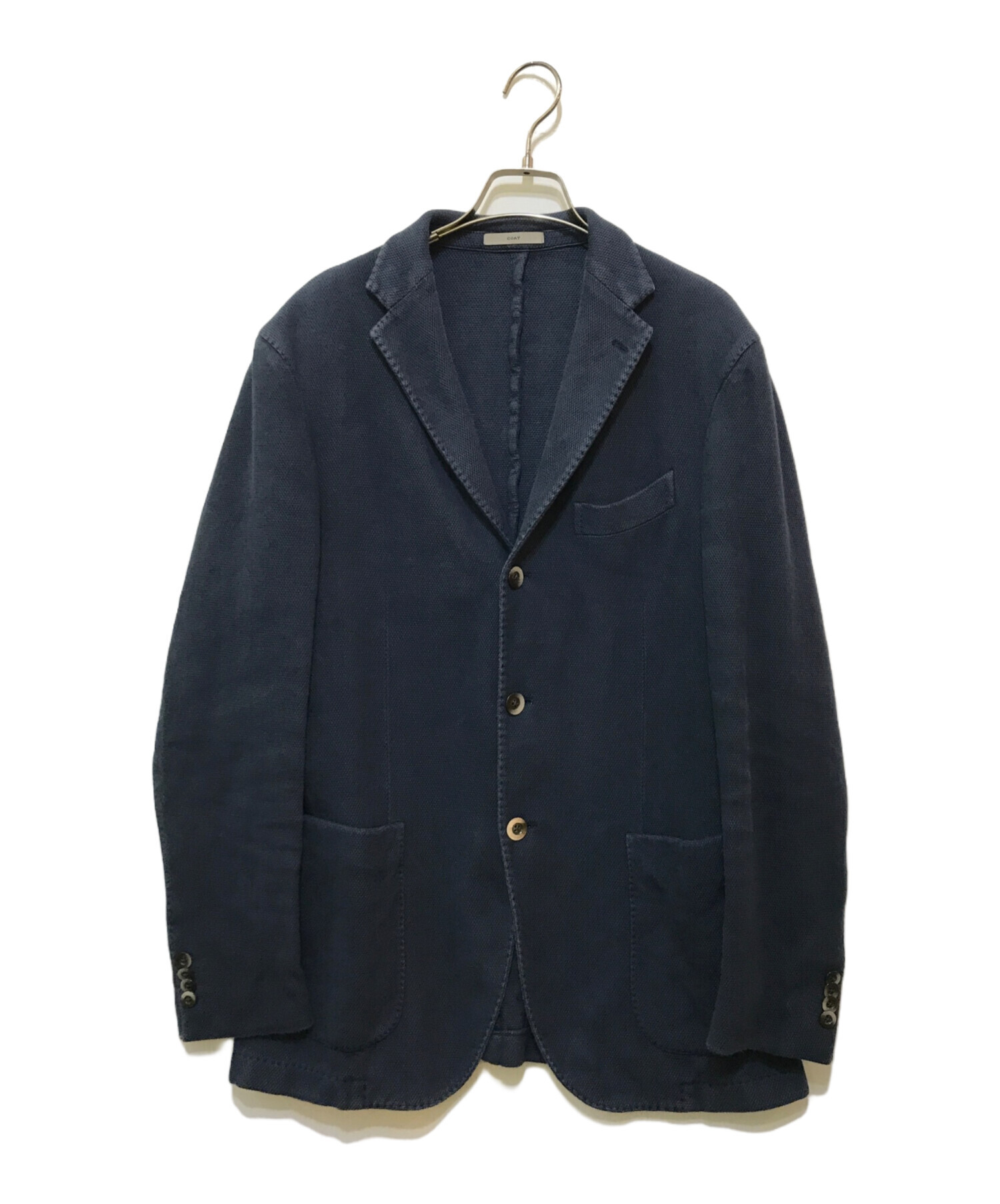 中古・古着通販】BOGLIOLI (ボリオリ) COAT 3Bジャケット ネイビー サイズ:M｜ブランド・古着通販 トレファク公式【TREFAC  FASHION】スマホサイト