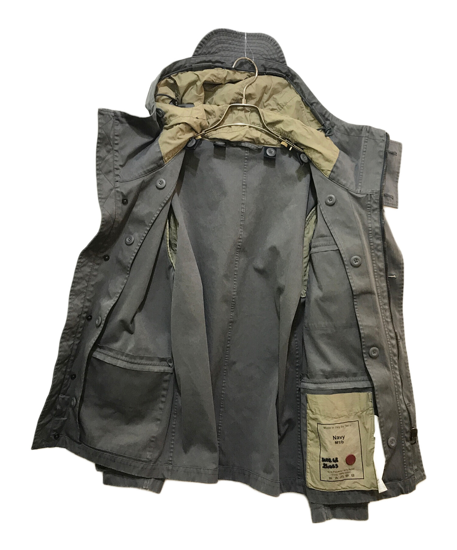 中古・古着通販】TEN-C (テンシー) TEMPEST ANORAK ネイビー サイズ:48｜ブランド・古着通販 トレファク公式【TREFAC  FASHION】スマホサイト