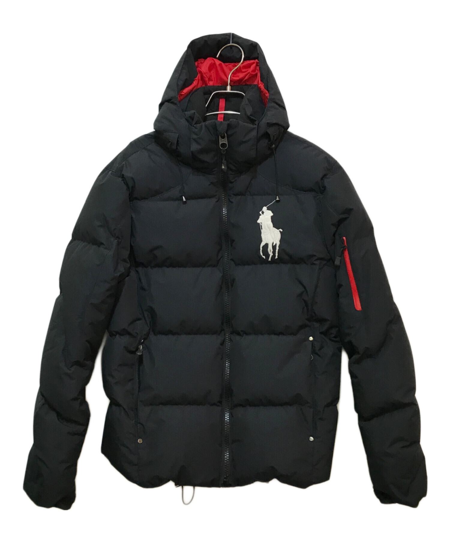 POLO RALPH LAUREN (ポロ・ラルフローレン) ビッグポニーダウンジャケット ネイビー サイズ:XS