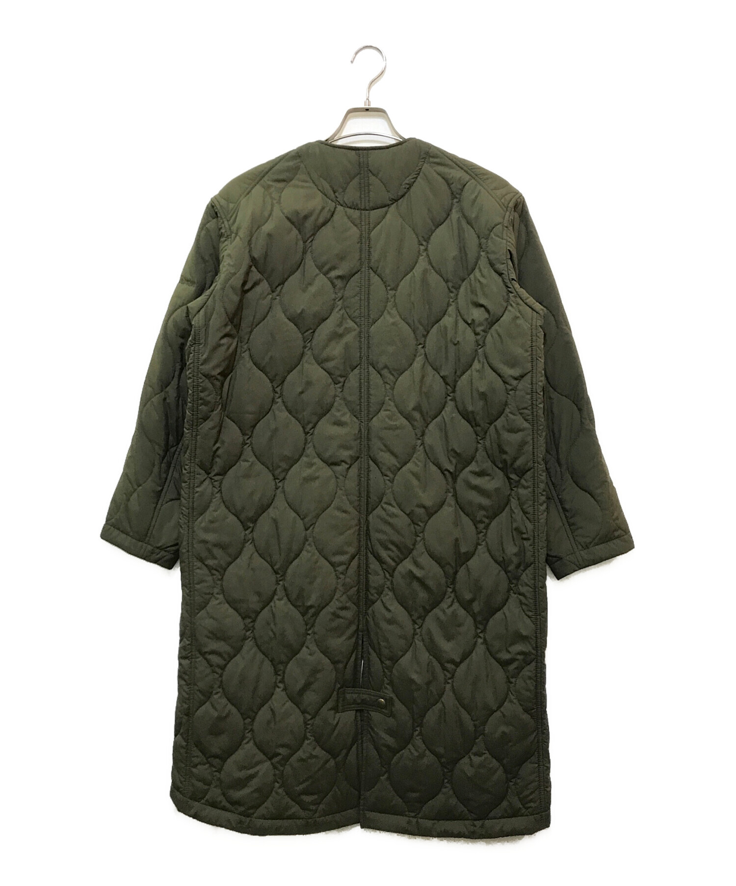 WOOLRICH (ウールリッチ) Demi-Luxe Beams (デミルクス ビームス) 別注 キルティングコート オリーブ サイズ:XS