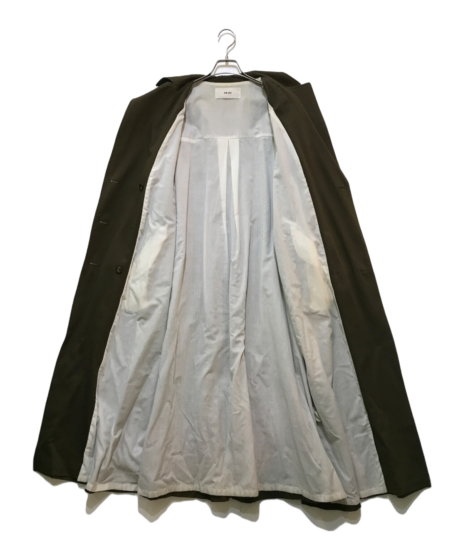 中古・古着通販】RIM.ARK (リムアーク) Wide Volume Spring Coat カーキ サイズ:FREE｜ブランド・古着通販  トレファク公式【TREFAC FASHION】スマホサイト