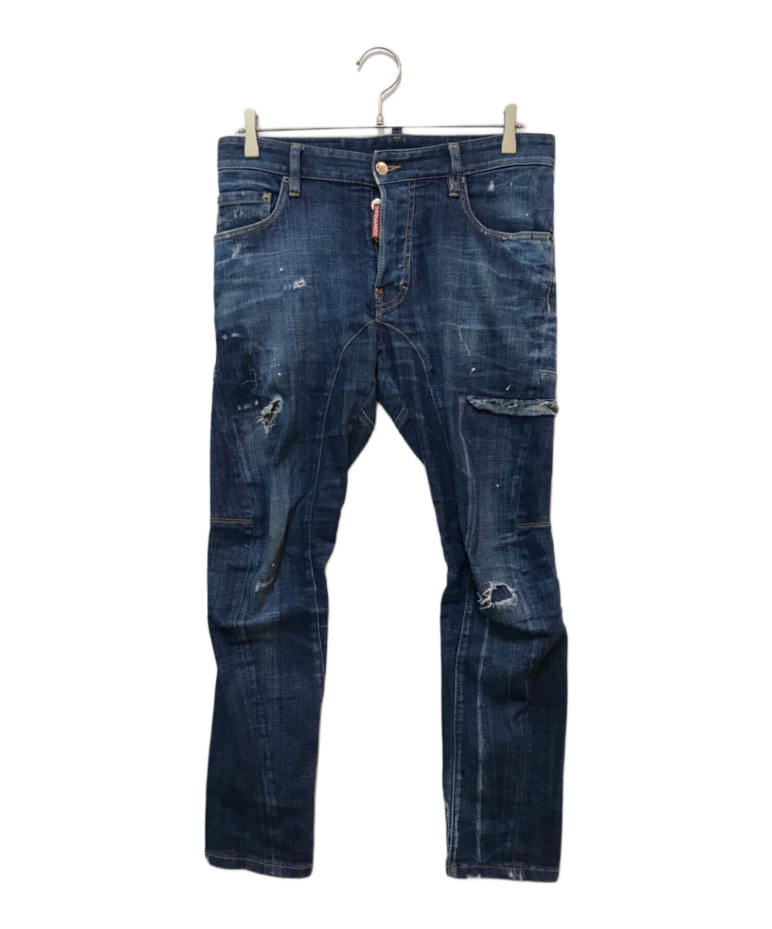 中古・古着通販】DSQUARED2 (ディースクエアード) Tidy Biker Jean S74LB0714 インディゴ  サイズ:46｜ブランド・古着通販 トレファク公式【TREFAC FASHION】スマホサイト