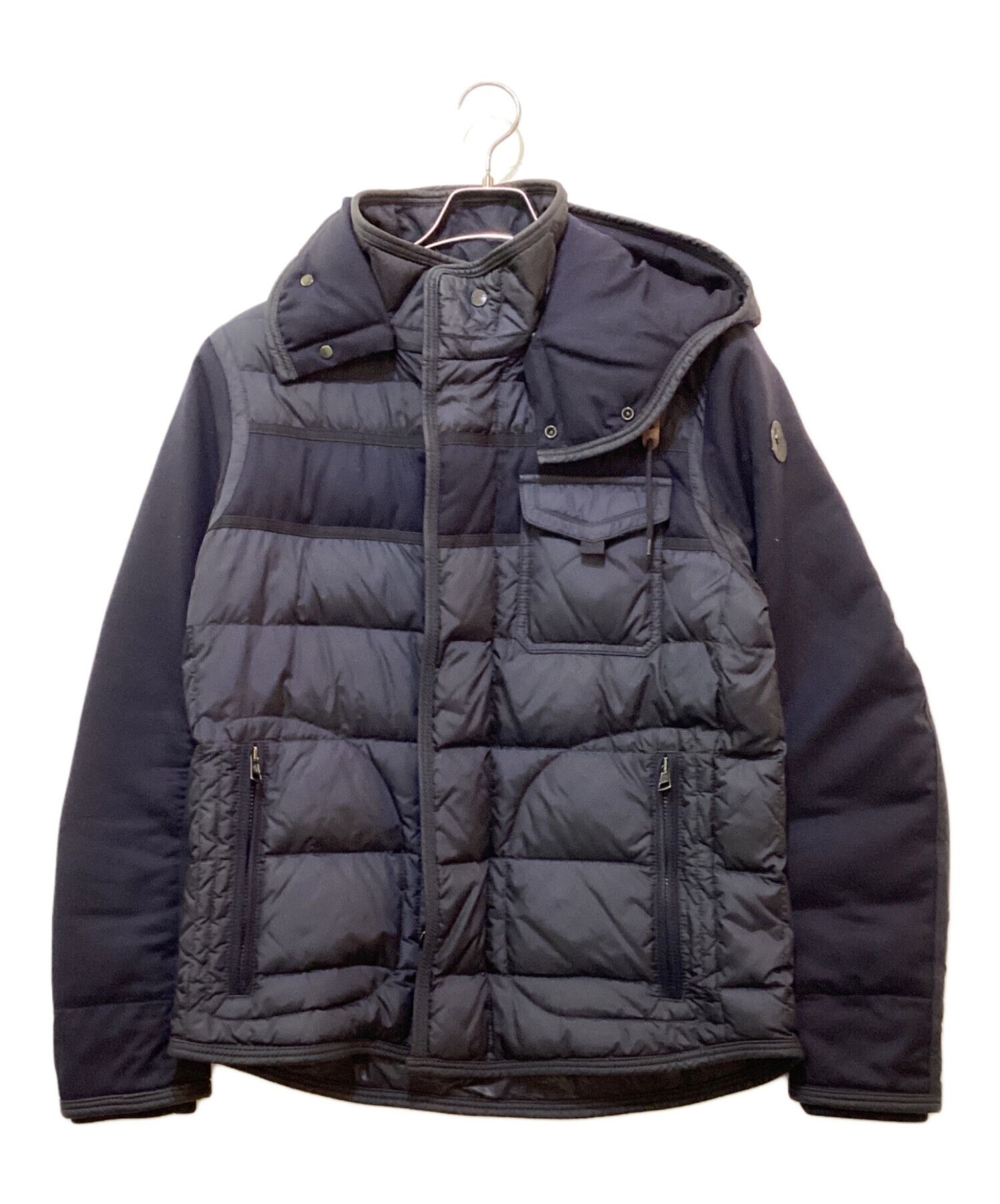 中古・古着通販】MONCLER (モンクレール) RYANダウンジャケット 420914139285 ネイビー サイズ:2｜ブランド・古着通販  トレファク公式【TREFAC FASHION】スマホサイト