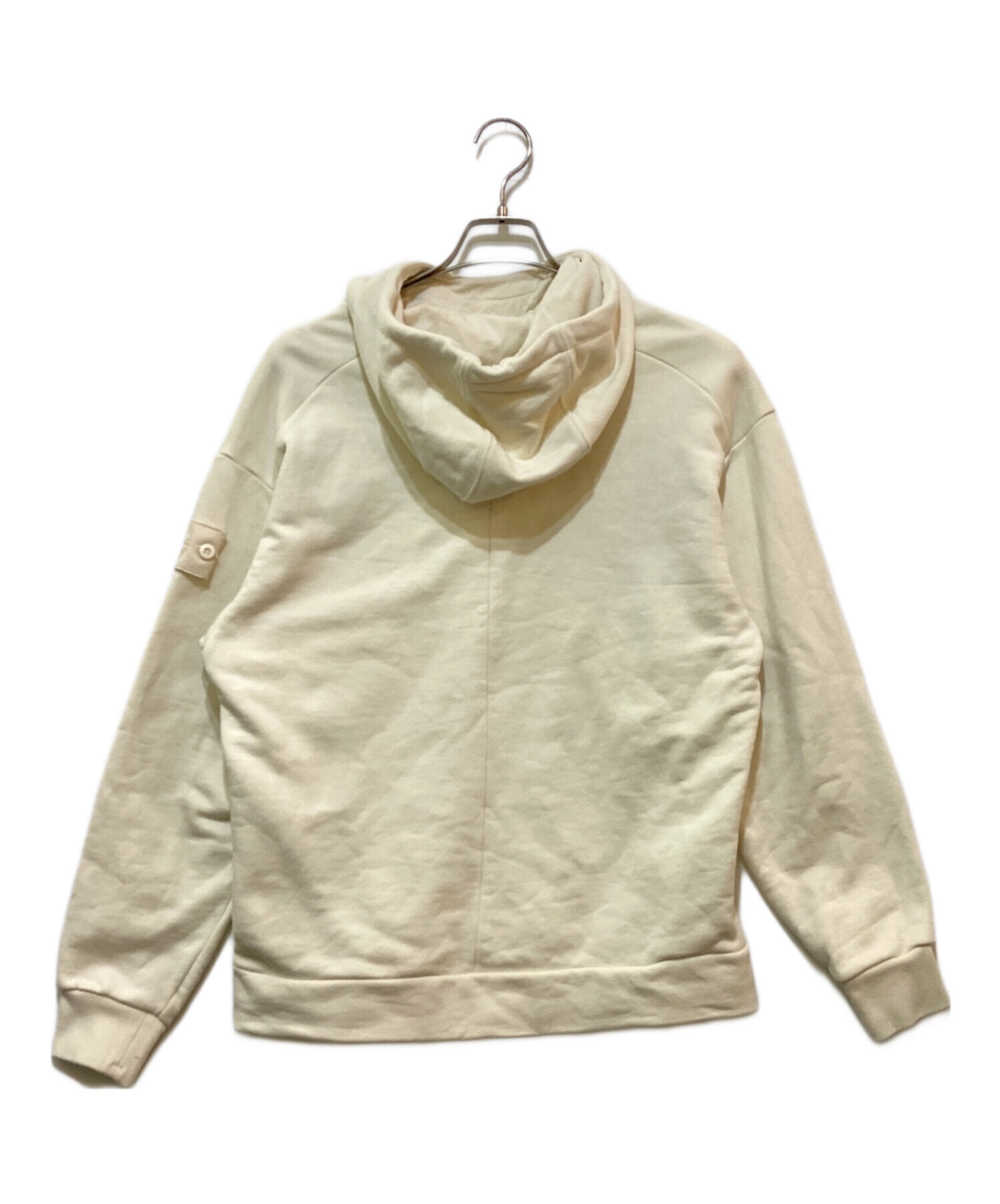 中古・古着通販】STONE ISLAND (ストーンアイランド) Ghost Popover Hoody 7715625F3 アイボリー  サイズ:S｜ブランド・古着通販 トレファク公式【TREFAC FASHION】スマホサイト