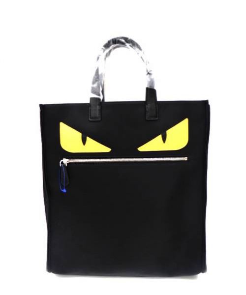 中古・古着通販】FENDI (フェンディ) モンスタートートバッグ ブラック