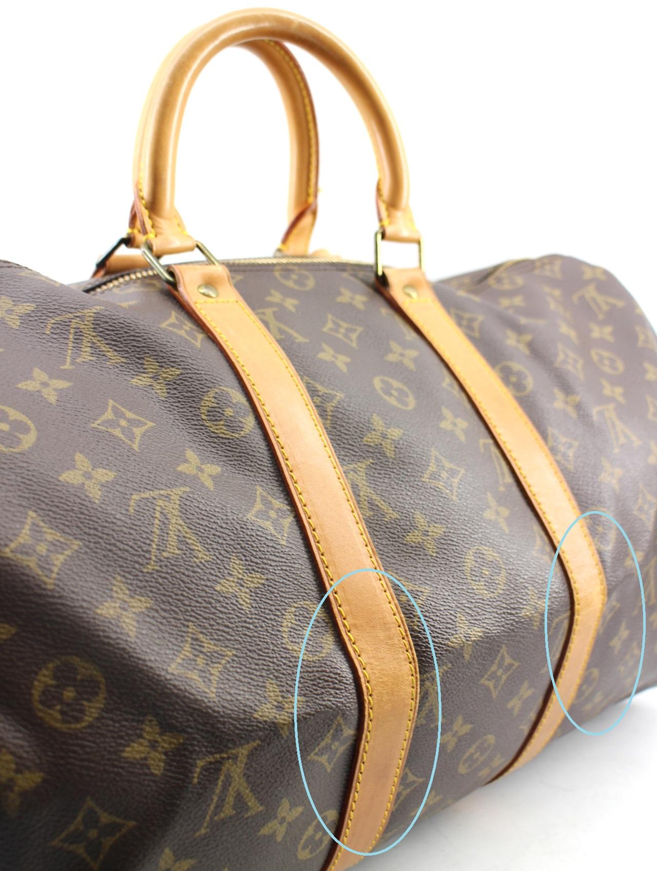 中古・古着通販】LOUIS VUITTON (ルイヴィトン) ポルバンドリール45 サイズ:45 モノグラム M41418 VI0990  キーポルバンドリエール45｜ブランド・古着通販 トレファク公式【TREFAC FASHION】スマホサイト