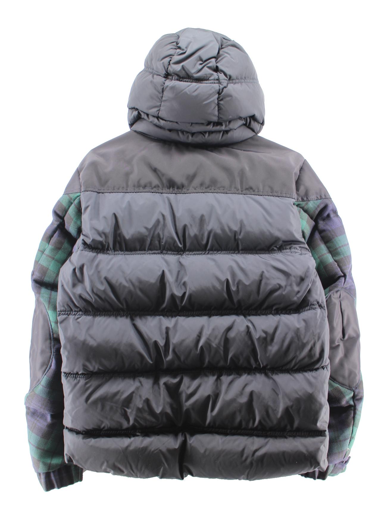 MONCLER (モンクレール) ブラックウォッチチェックダウンジャケット サイズ:1 41351-50-54149 DEFENSE