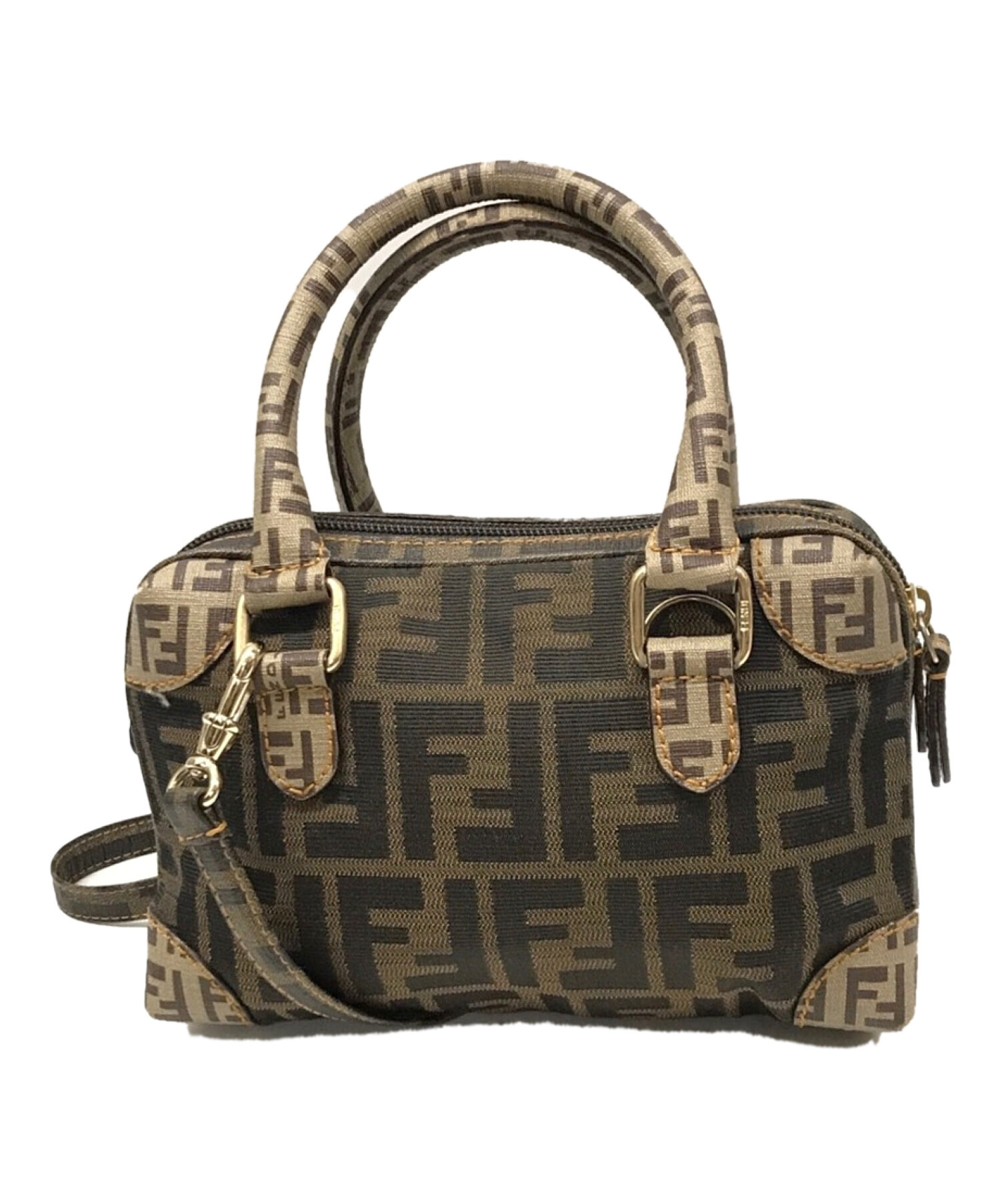 中古・古着通販】FENDI (フェンディ) ズッカパターンミニショルダー