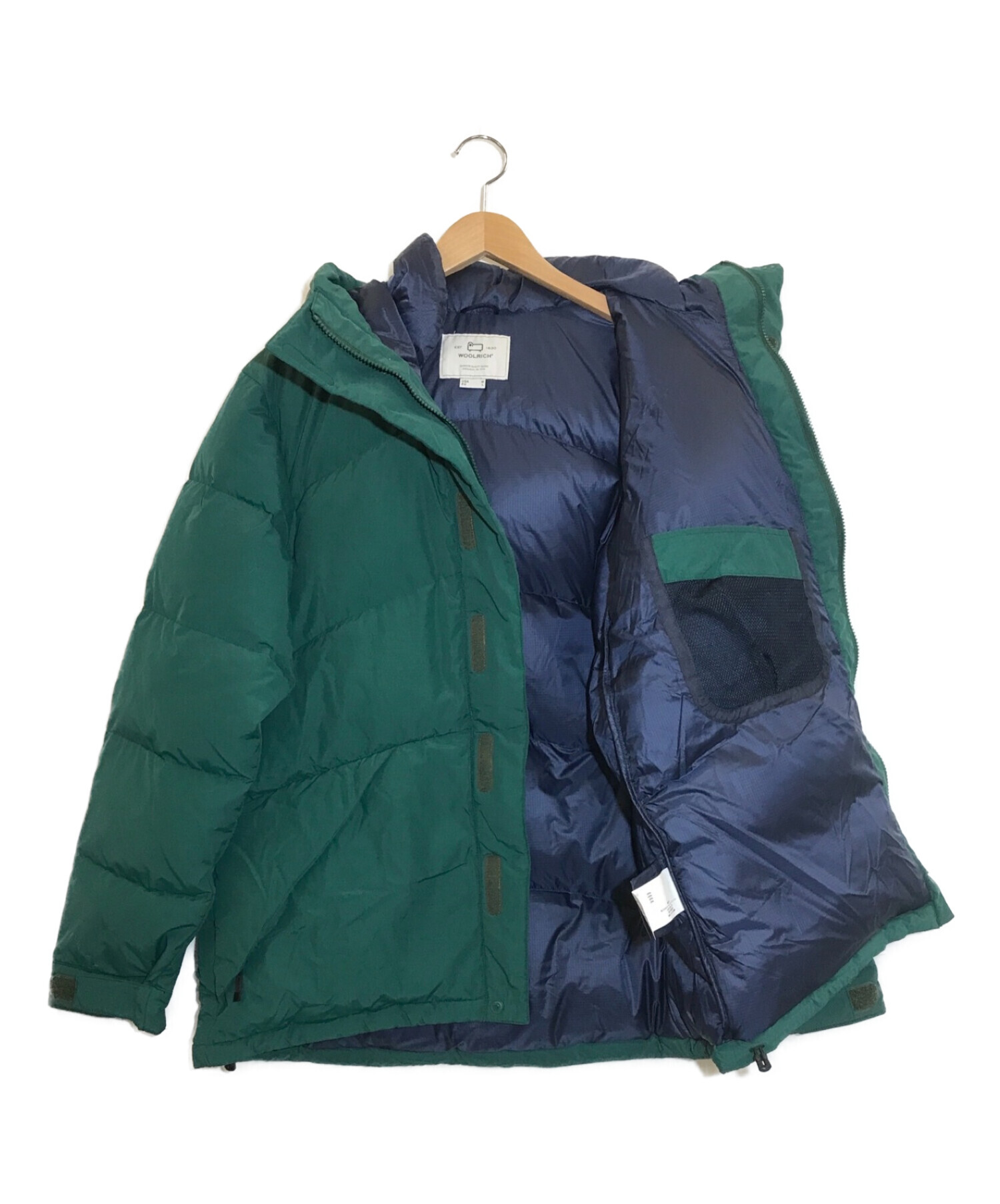 WOOLRICH (ウールリッチ) グレイロックダウンジャケット グリーン サイズ:EU L