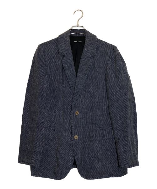 中古・古着通販】FRANK LEDER (フランクリーダー) BLUE STRIPED LINEN