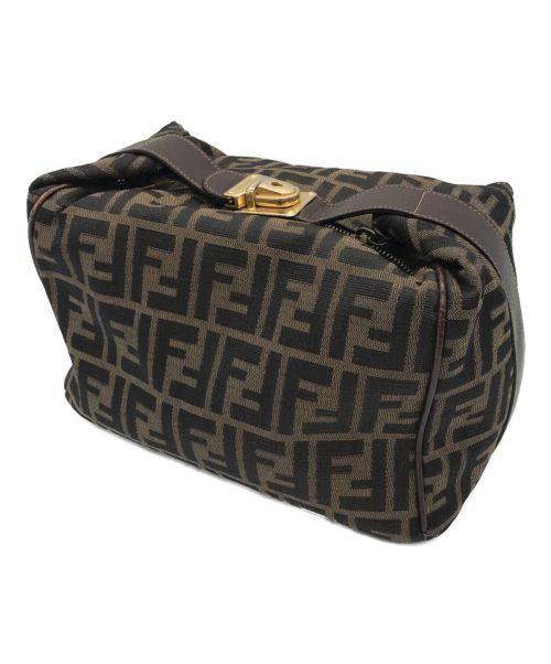 中古・古着通販】FENDI (フェンディ) ズッカ柄パニティバッグ ブラウン