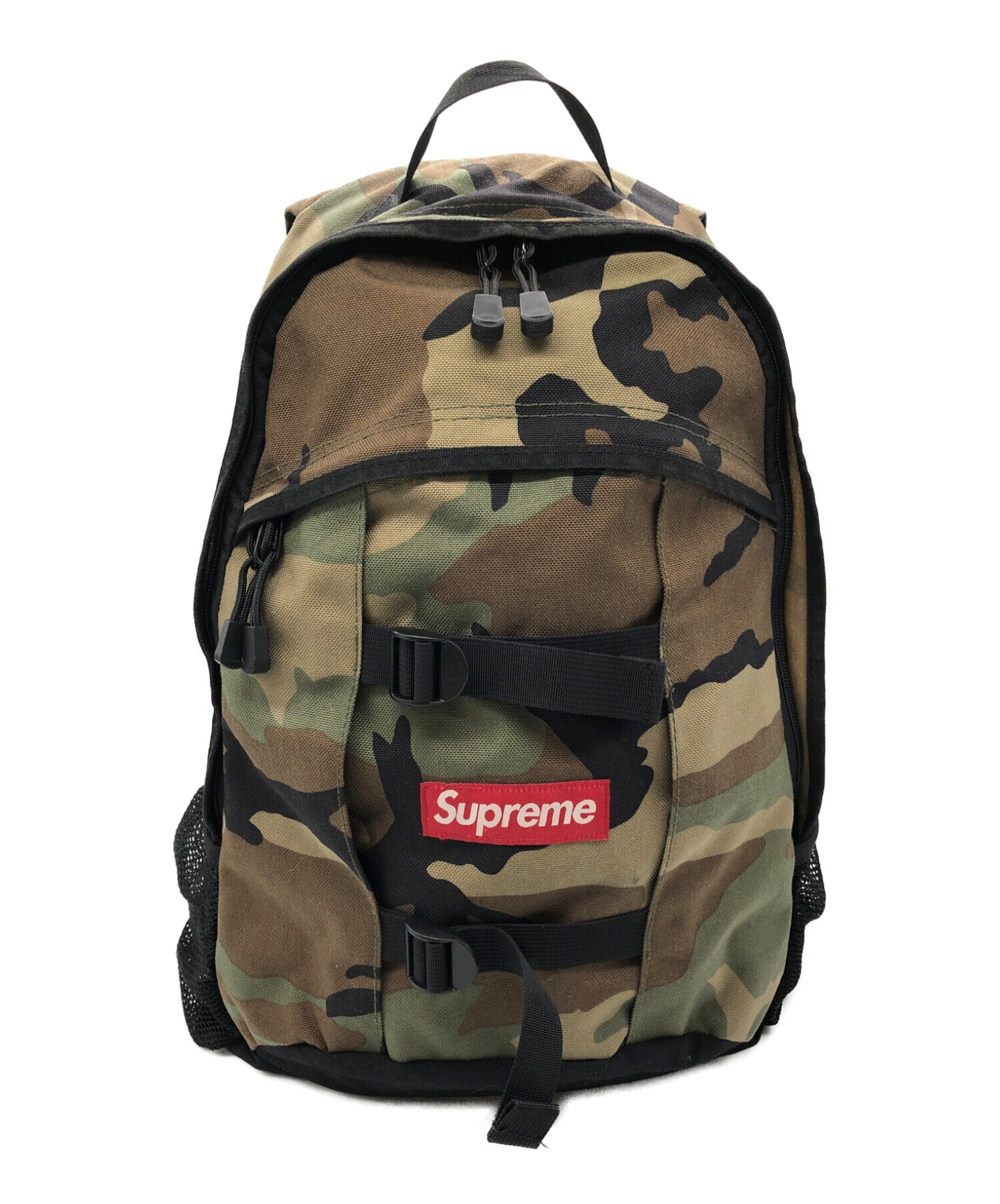 SUPREME (シュプリーム) 14SS Backpack　ボックスロゴカモフラバックパック グリーン サイズ:下記参照