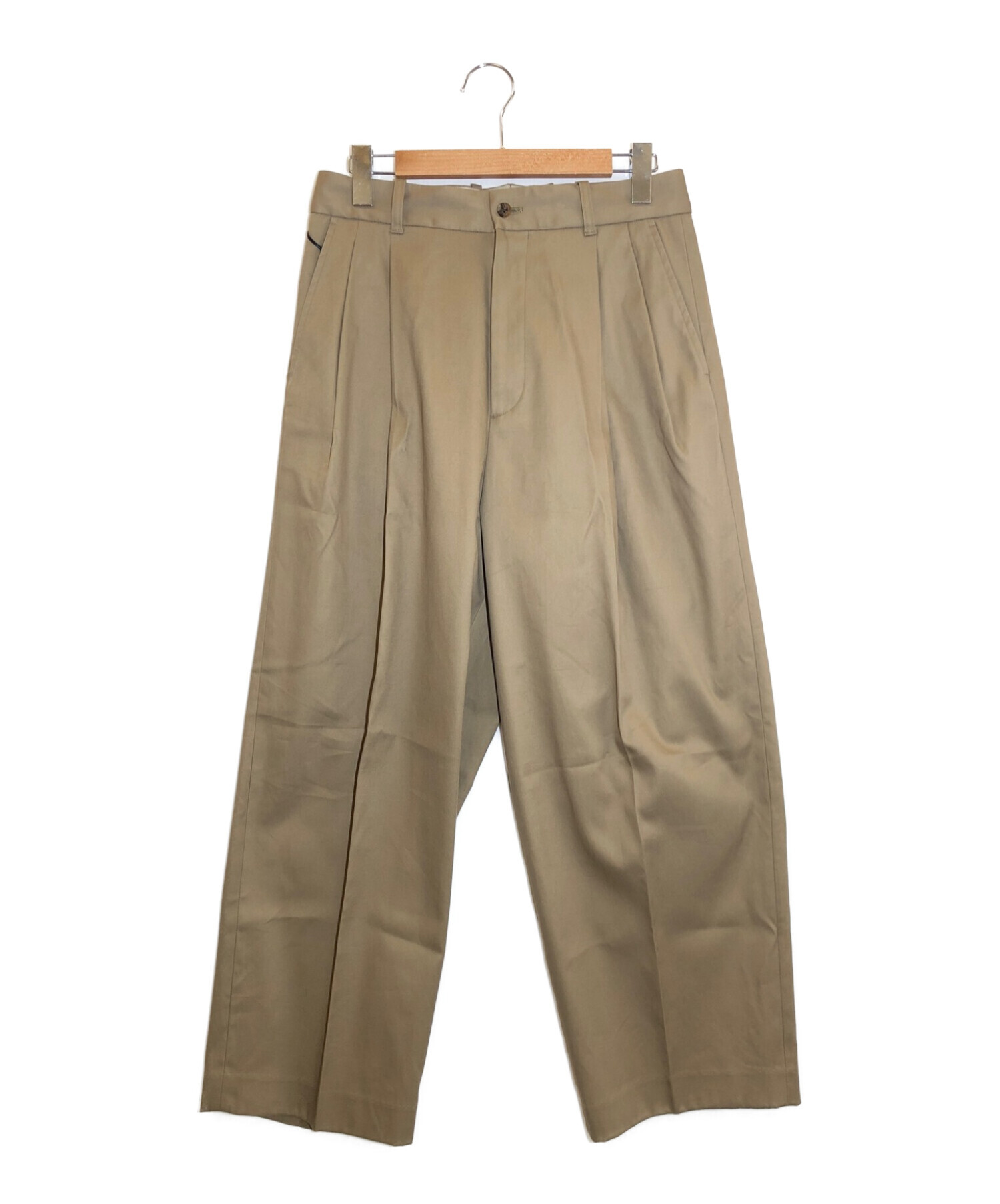 中古・古着通販】stein (シュタイン) Wide Straight Trousers ワイド