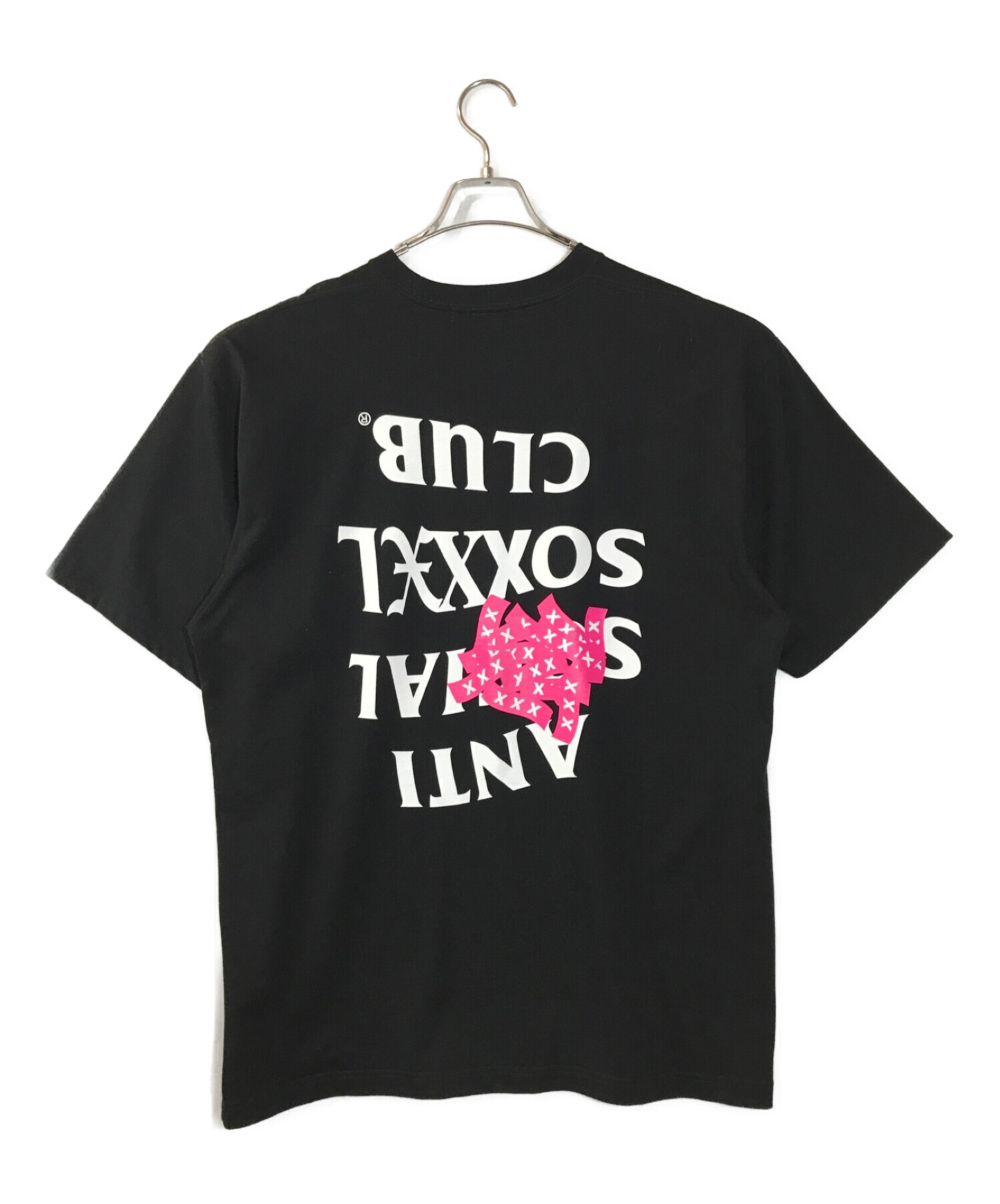 ANTI SOCIAL SOCIAL CLUB (アンチソーシャルソーシャルクラブ) GOD SELECTION XXX  (ゴッドセレクショントリプルエックス) Tシャツ ブラック サイズ:XL