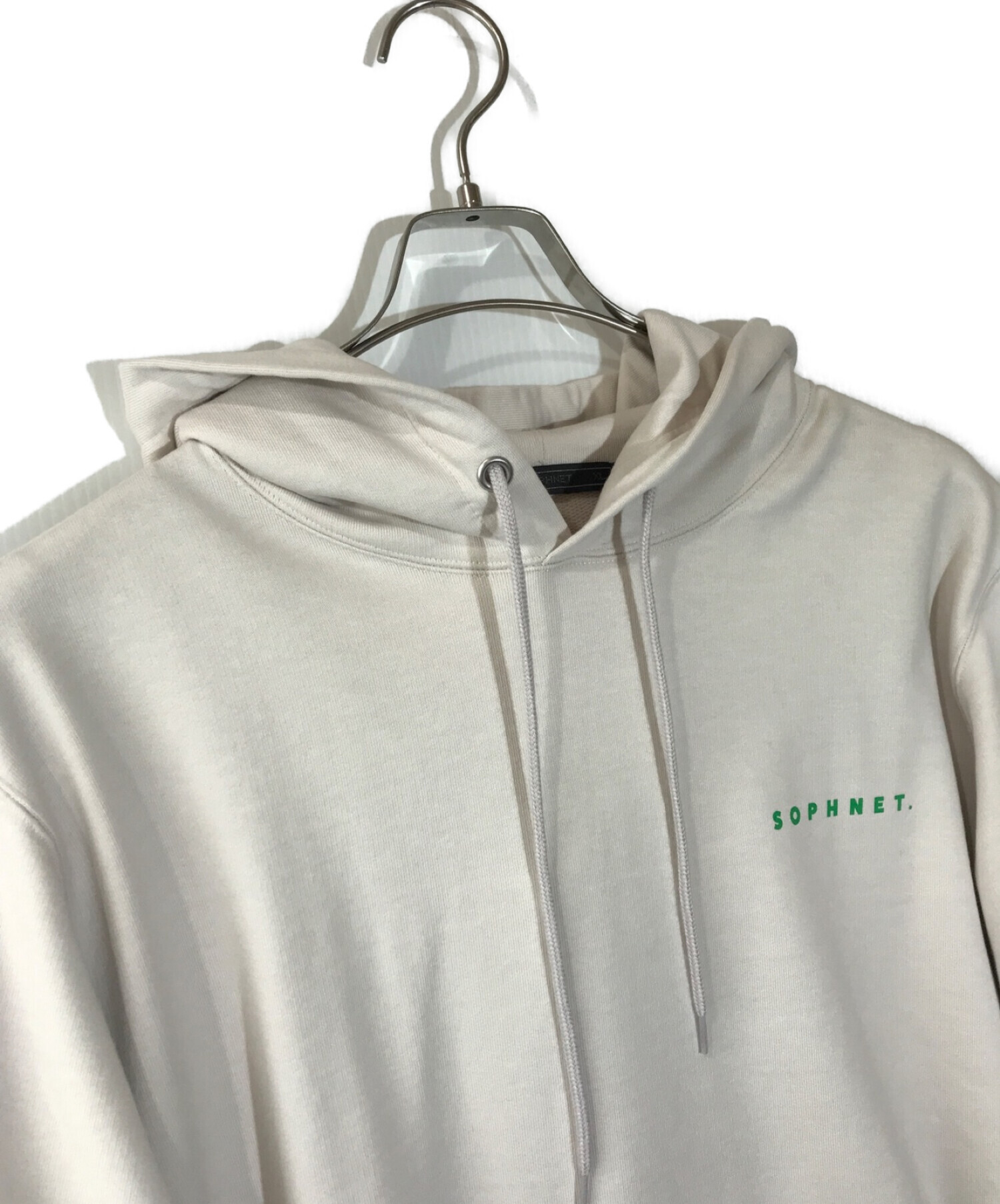 SOPHNET. (ソフネット) PULLOVER SWEAT HOODIE　プルオーバーパーカー ベージュ サイズ:XL