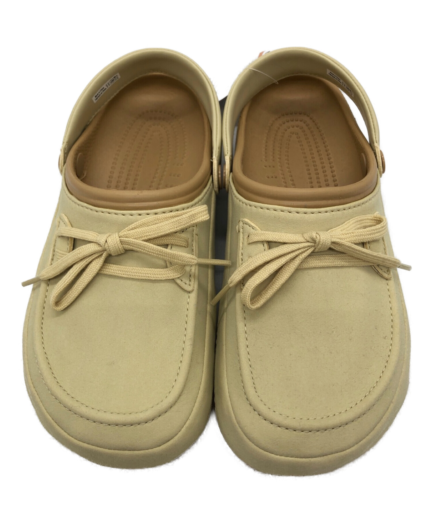 Crocs (クロックス) BAL (バル) Beams (ビームス) 別注 Classic Clogサンダル ベージュ サイズ:8 未使用品