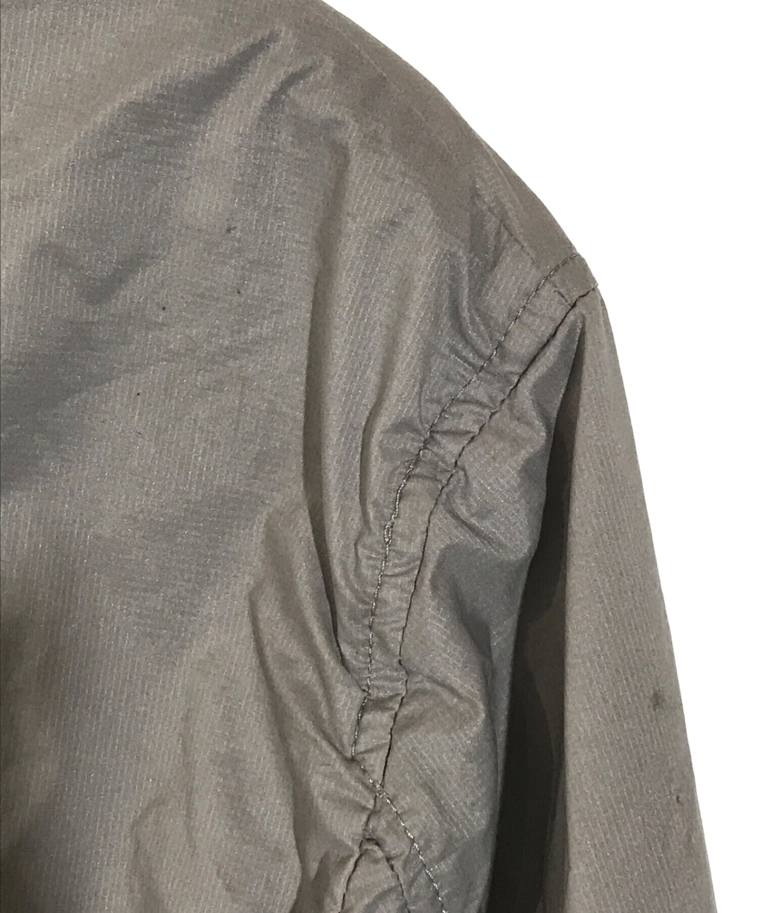 Engineered Garments (エンジニアドガーメンツ) ナイロンシャツジャケット グレー サイズ:M
